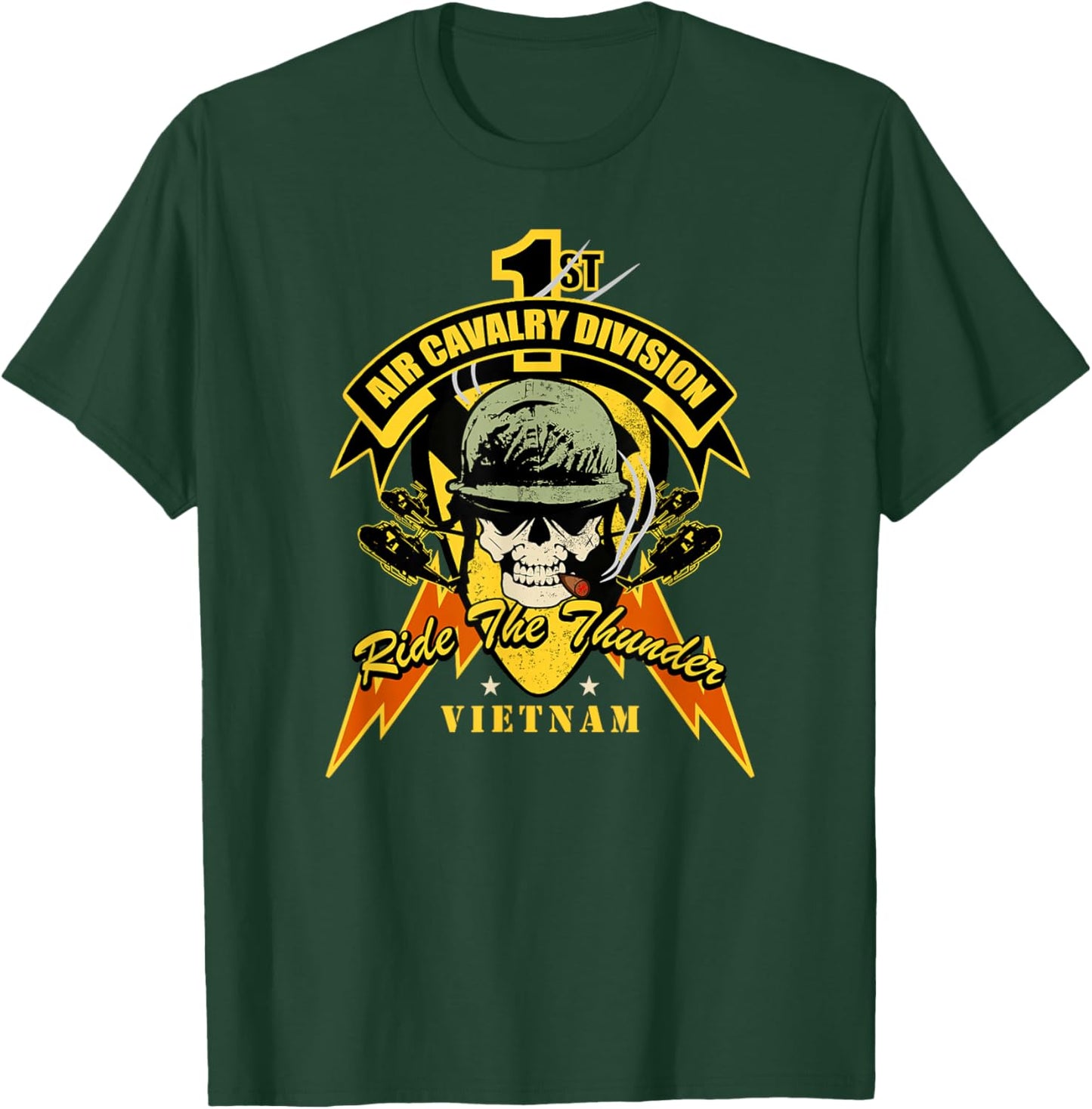 1st Air Cavalry Division T-Shirt - T-Shirt | Forest