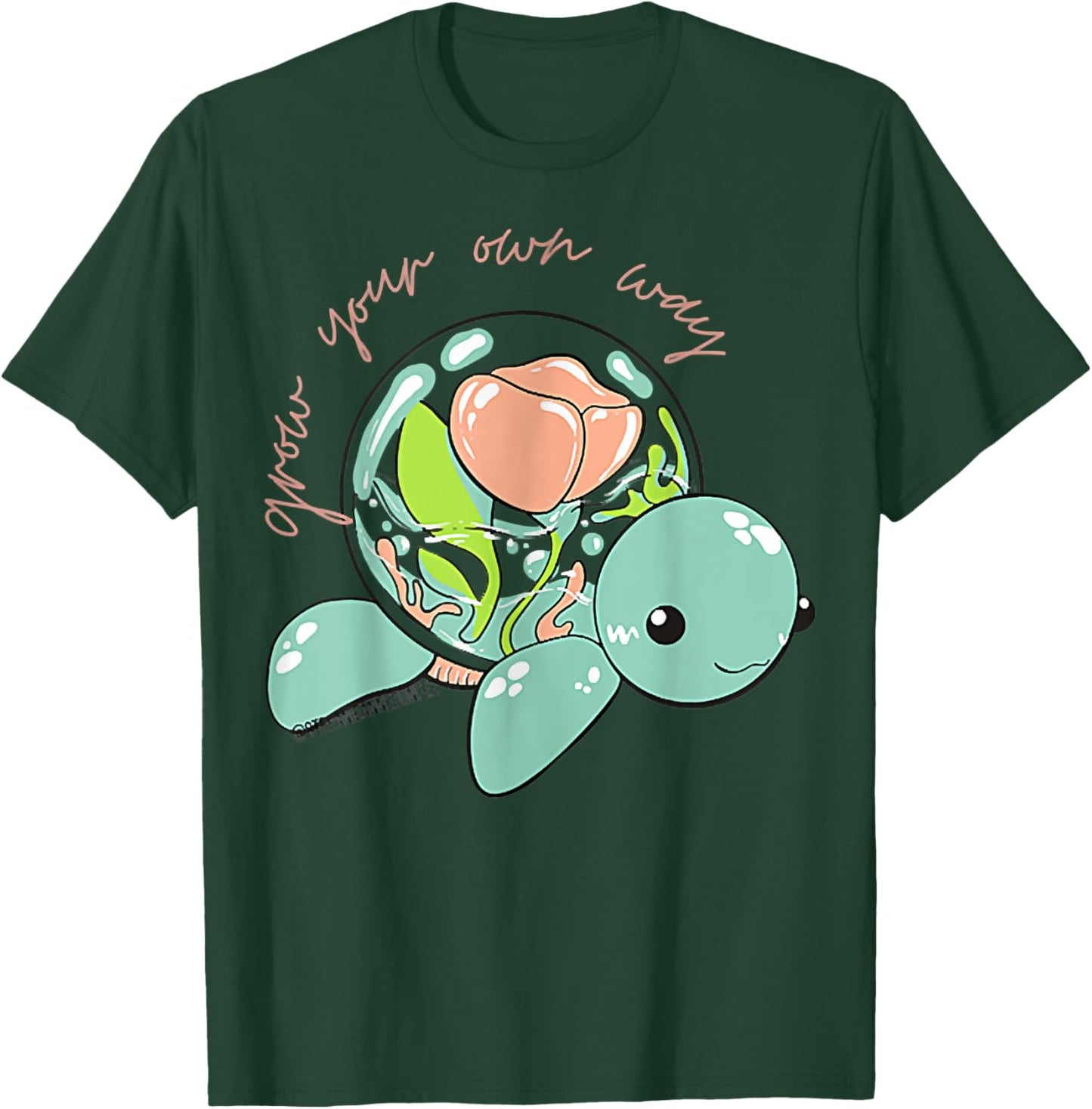 Grow your own way T-Shirt - T-Shirt | Forest