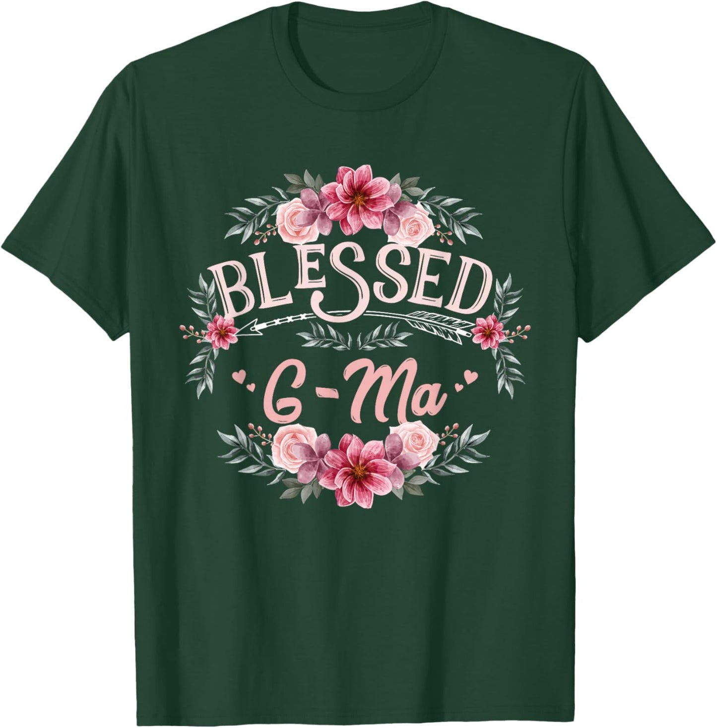 Blessed G-Ma Shirt Mother's Day T-Shirt - T-Shirt | Forest