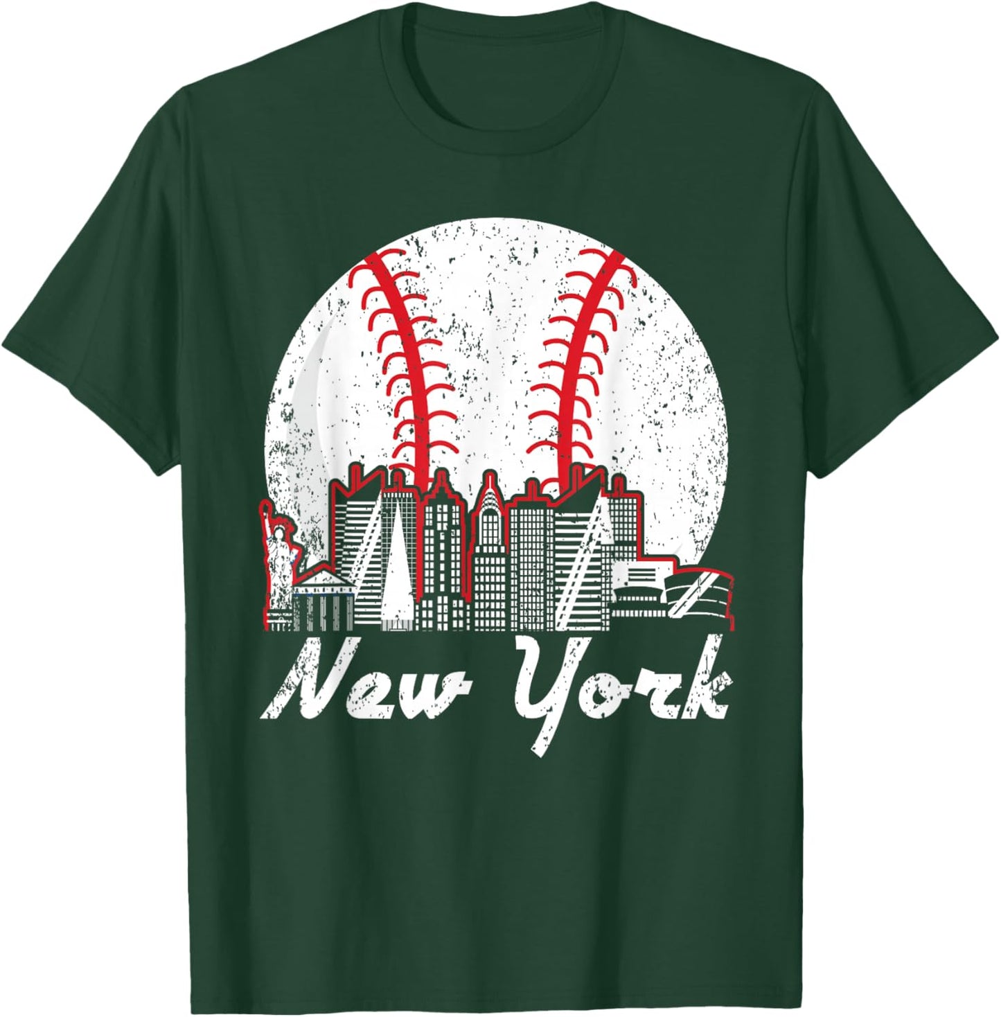 New York Baseball NY T-Shirt - T-Shirt | Forest