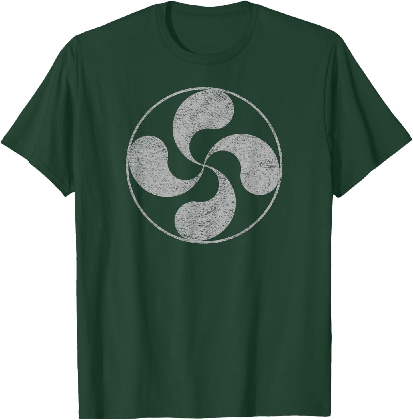 Lauburu Basque Country Symbol for Humans T-Shirt - T-Shirt | Forest