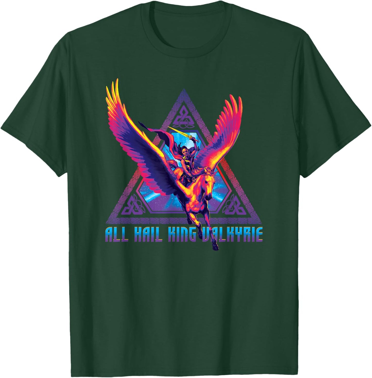 Marvel Thor: Love and Thunder All Hail King Valkyrie T-Shirt - T-Shirt | Forest