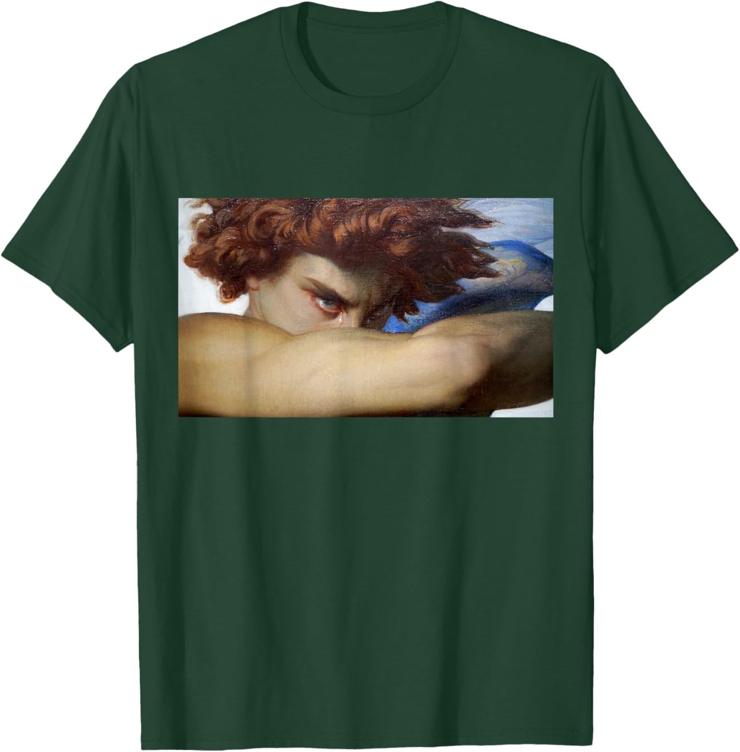 Fallen Angel Alexandre Cabanel Renaissance Aesthetic T-Shirt - T-Shirt | Forest