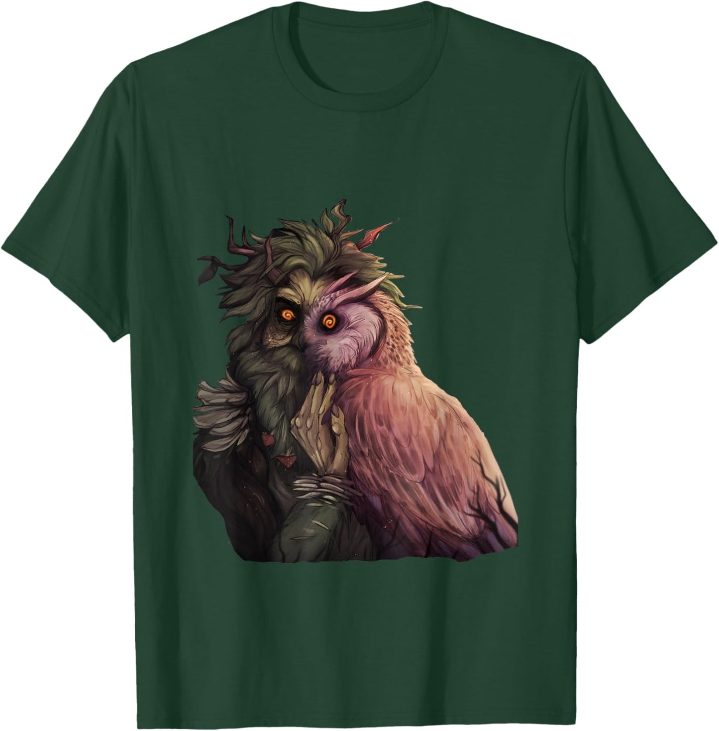 Inscryption Leshy Boss Owl Psychological Card Game Scary T-Shirt - T-Shirt | Forest