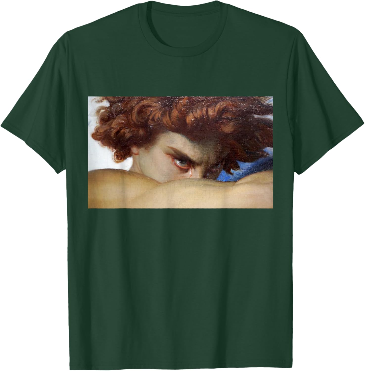 Fallen Angel Alexandre Cabanel Renaissance Aesthetic Art T-Shirt - T-Shirt | Forest