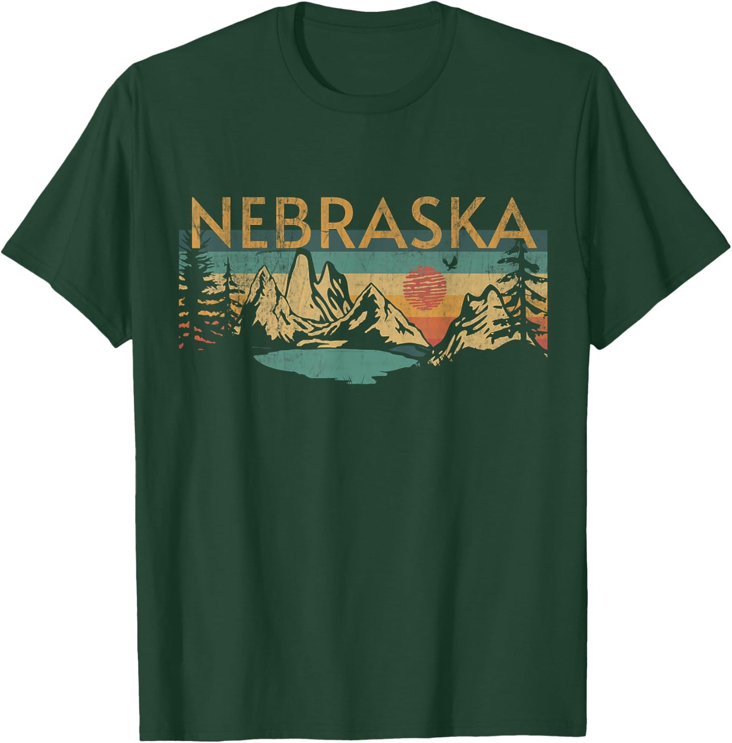 Nebraska T-Shirt - T-Shirt | Forest