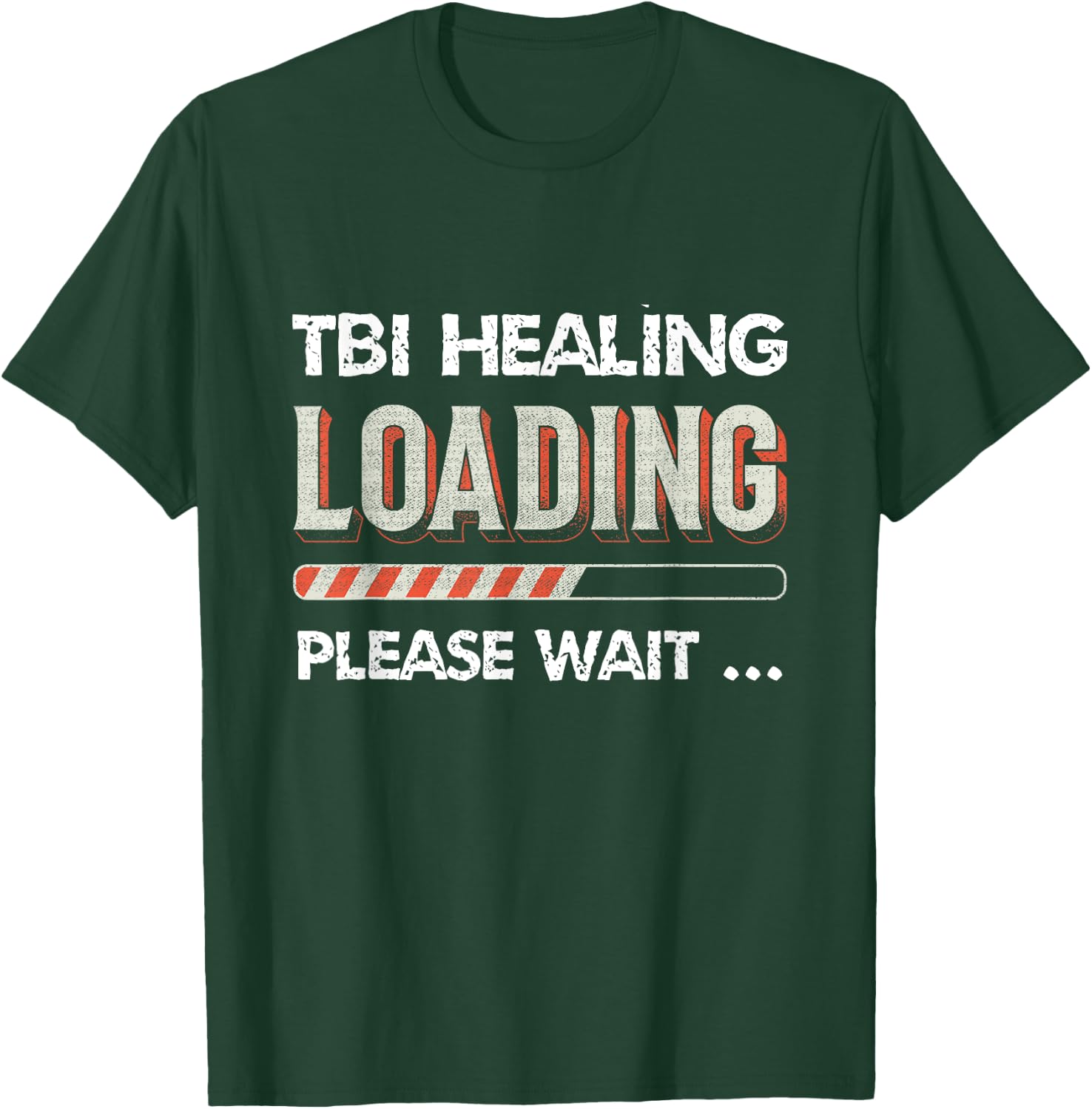 TBI Traumatic brain injury support T-Shirt - T-Shirt | Forest