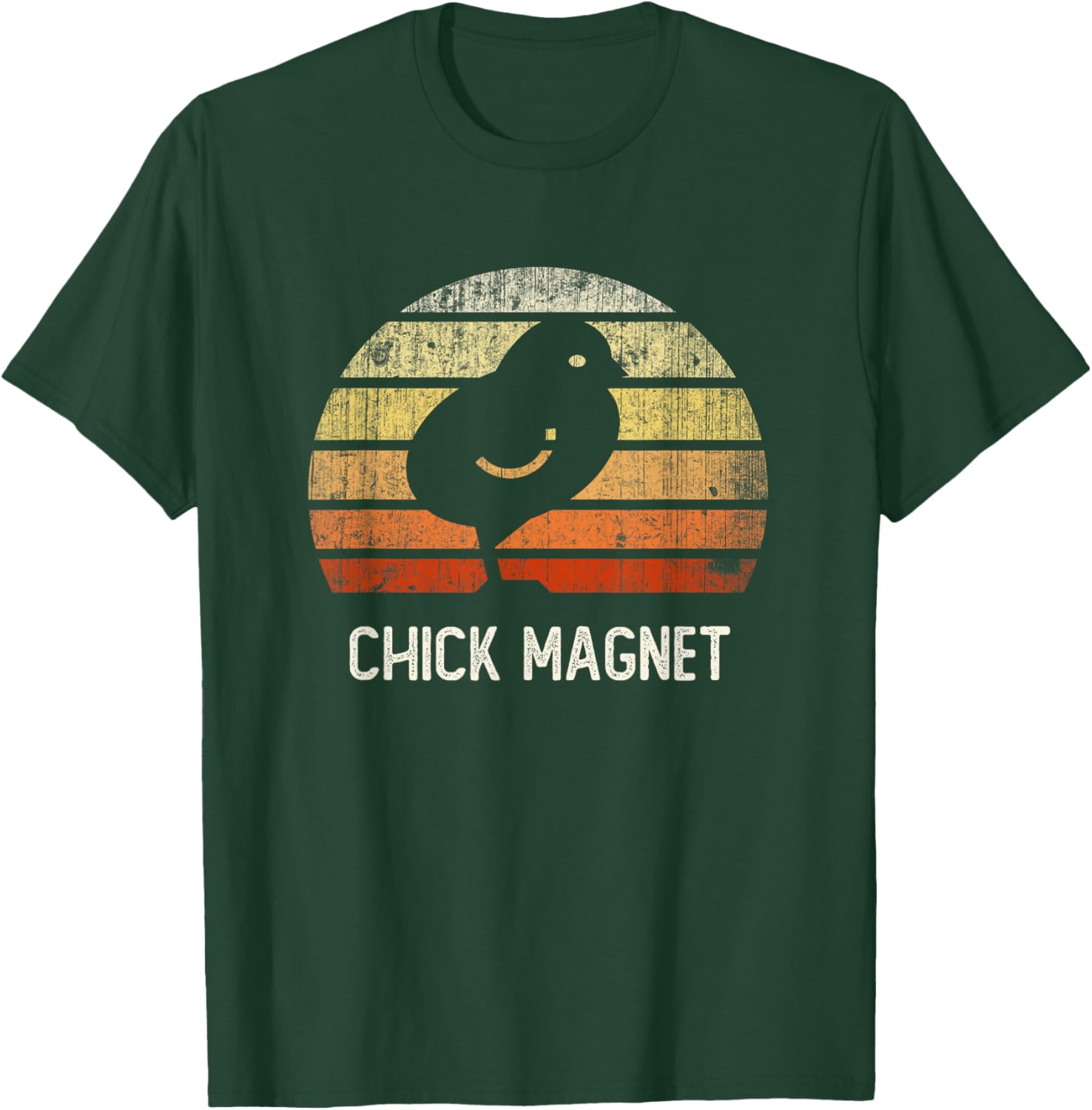 Funny CHICK MAGNET I Just Freaking Love Chicken Farm Raising T-Shirt - T-Shirt | Forest
