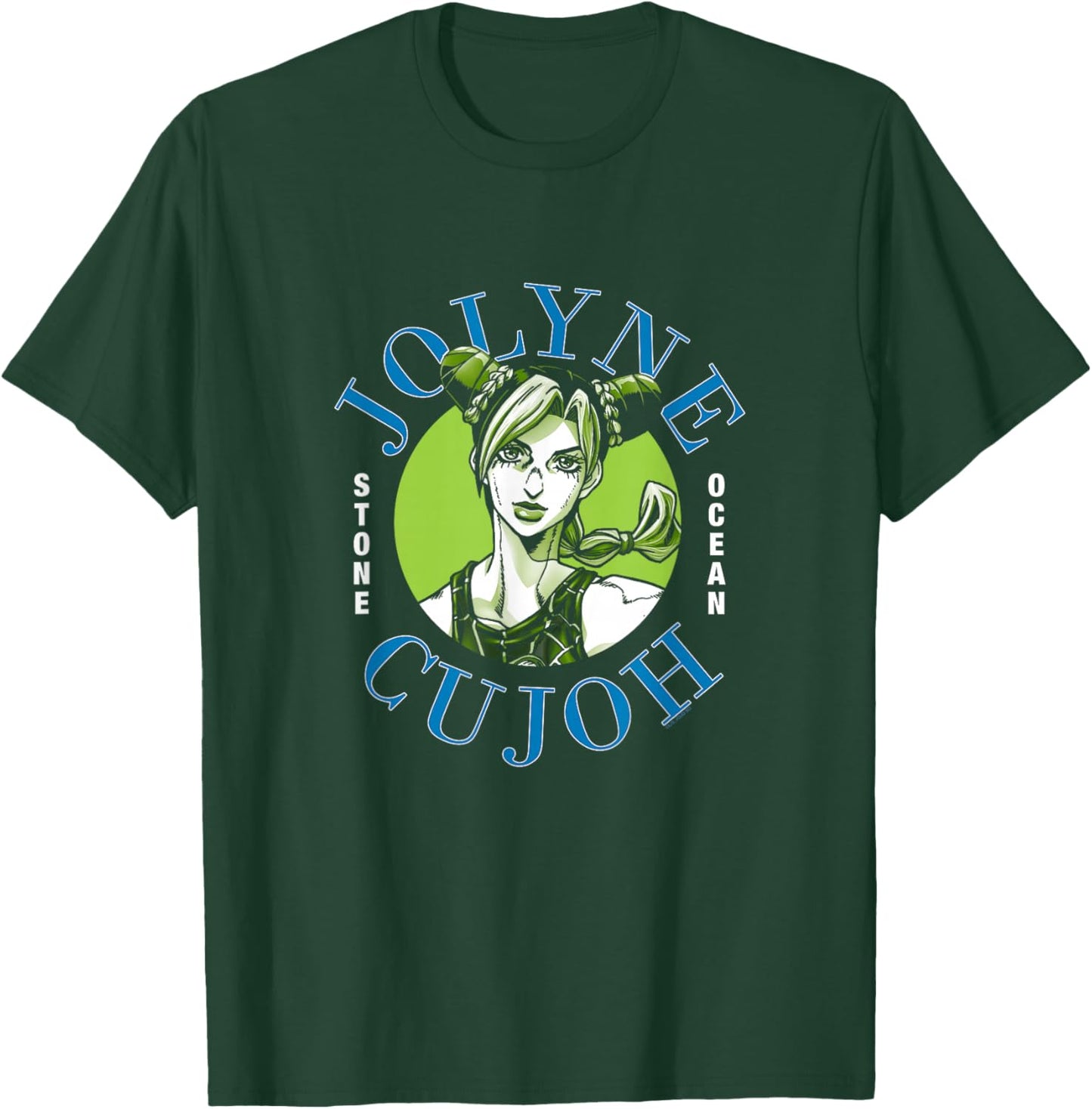 JoJo's Bizarre Adventure Stone Ocean Jolyne Cujoh Closeup T-Shirt - T-Shirt | Forest