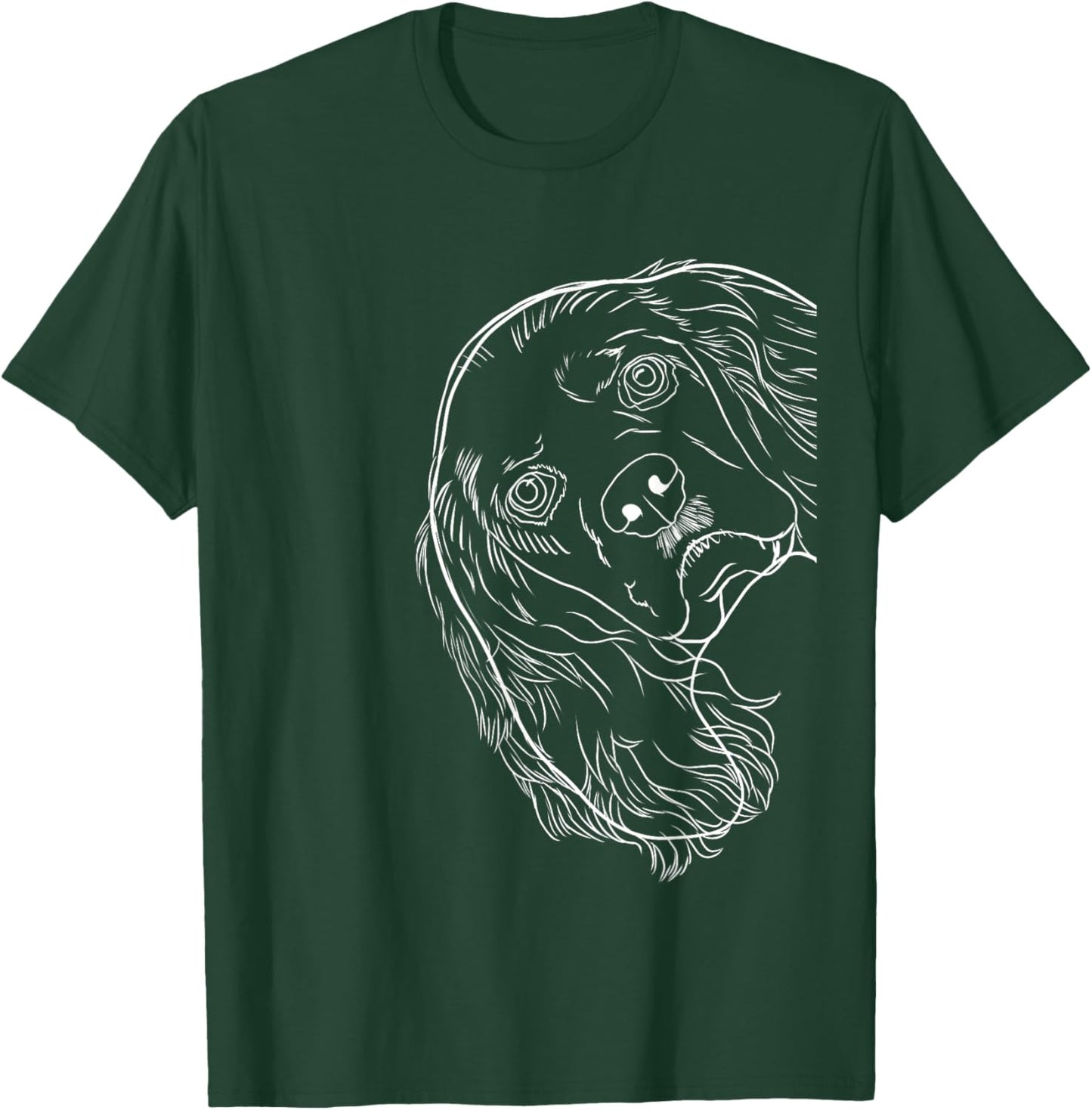 Funny Dog American Cocker Spaniel T-Shirt - T-Shirt | Forest