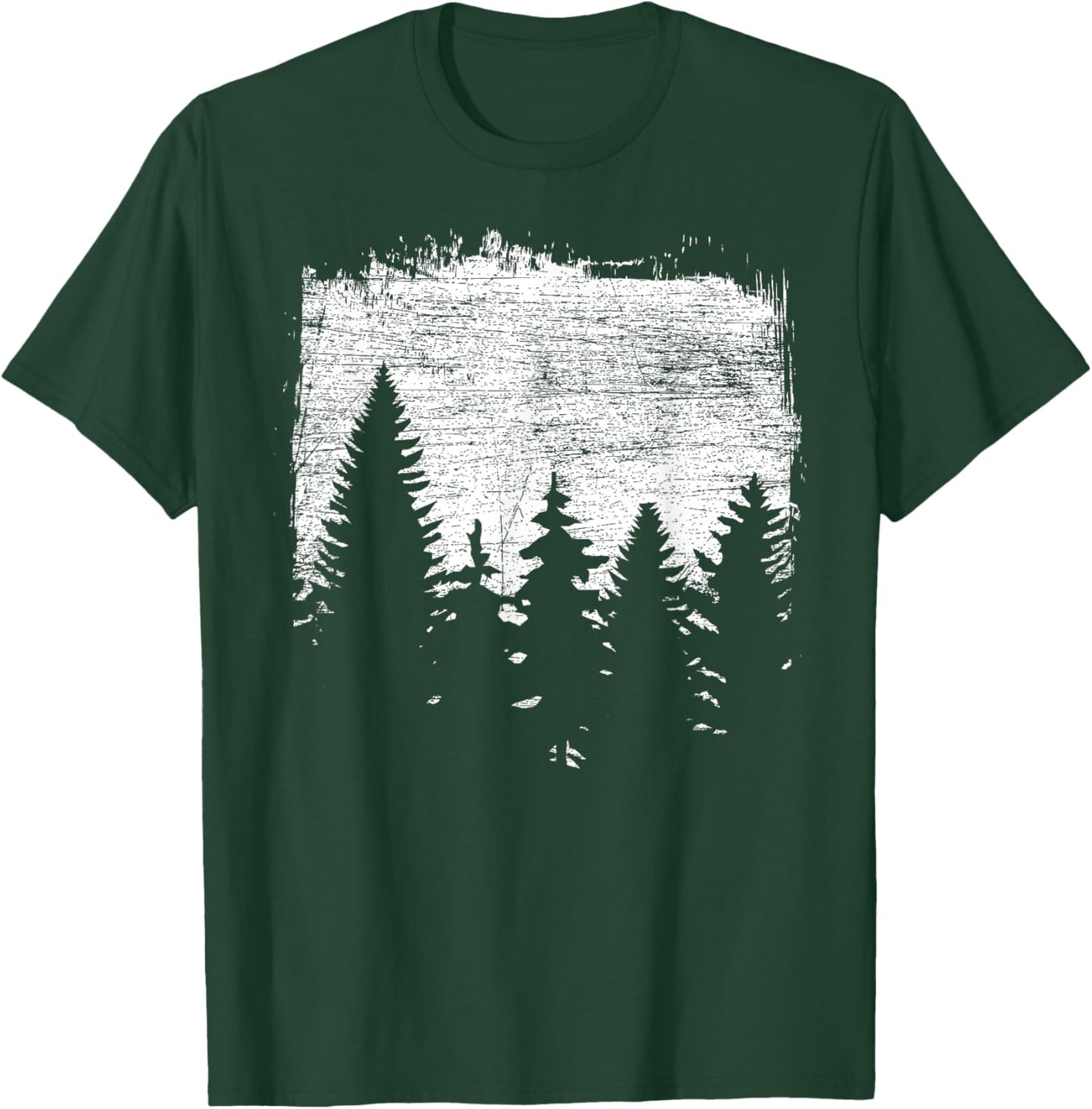 Nature Lovers Outdoor Forest Trees Vintage Nature T-Shirt - T-Shirt | Forest