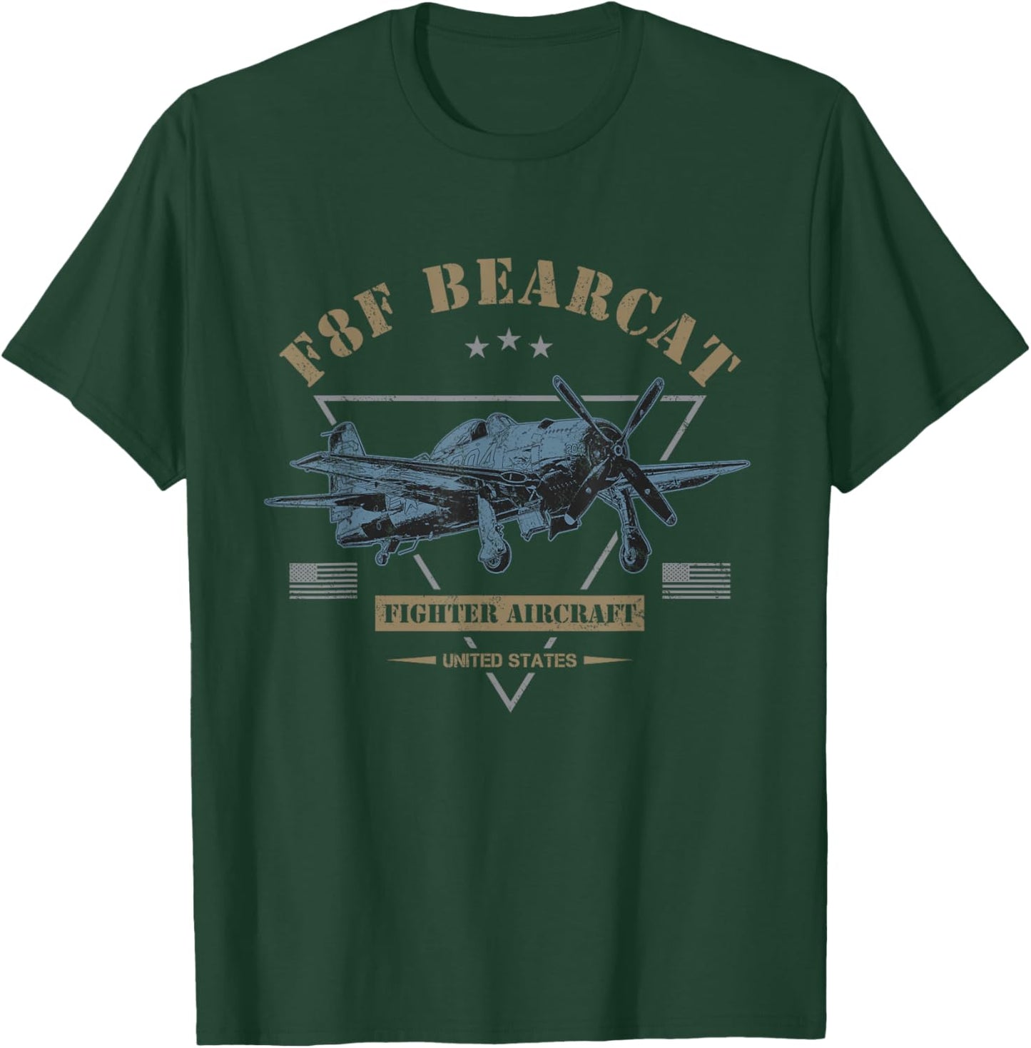 F8F Bearcat Fighter Aircraft Women T-Shirt - T-Shirt | Forest