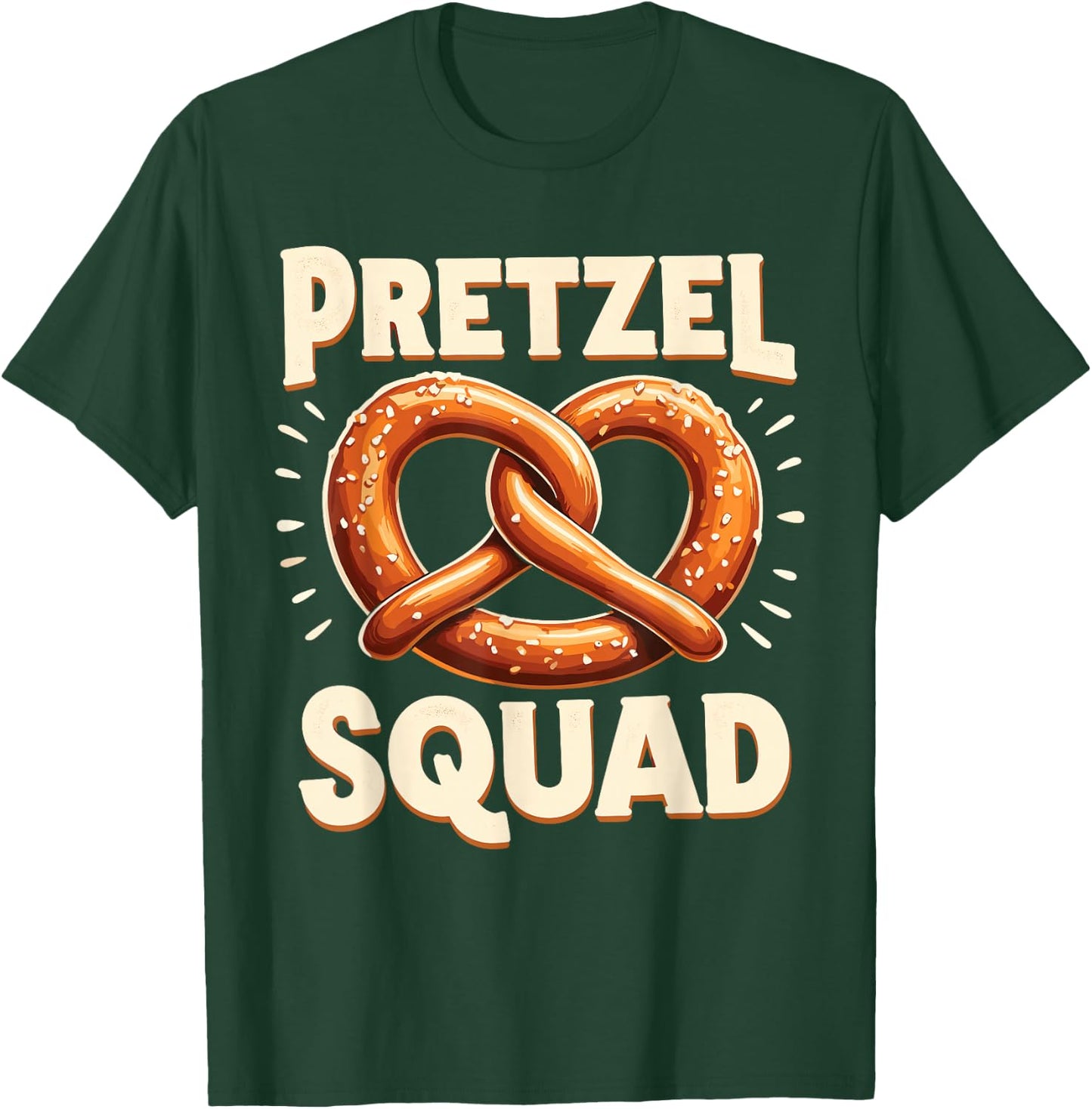 Pretzel Squad T-Shirt - T-Shirt | Forest