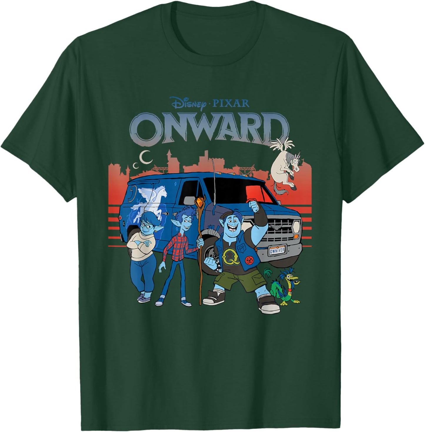 Disney Pixar Onward Adventure Crew T-Shirt - T-Shirt | Forest