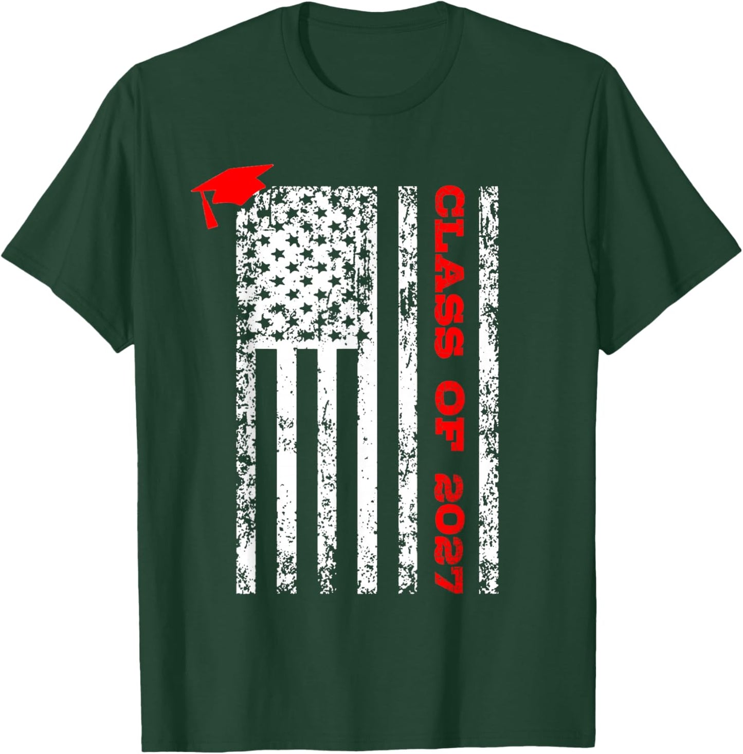 Class of 2027 T-Shirt - T-Shirt | Forest