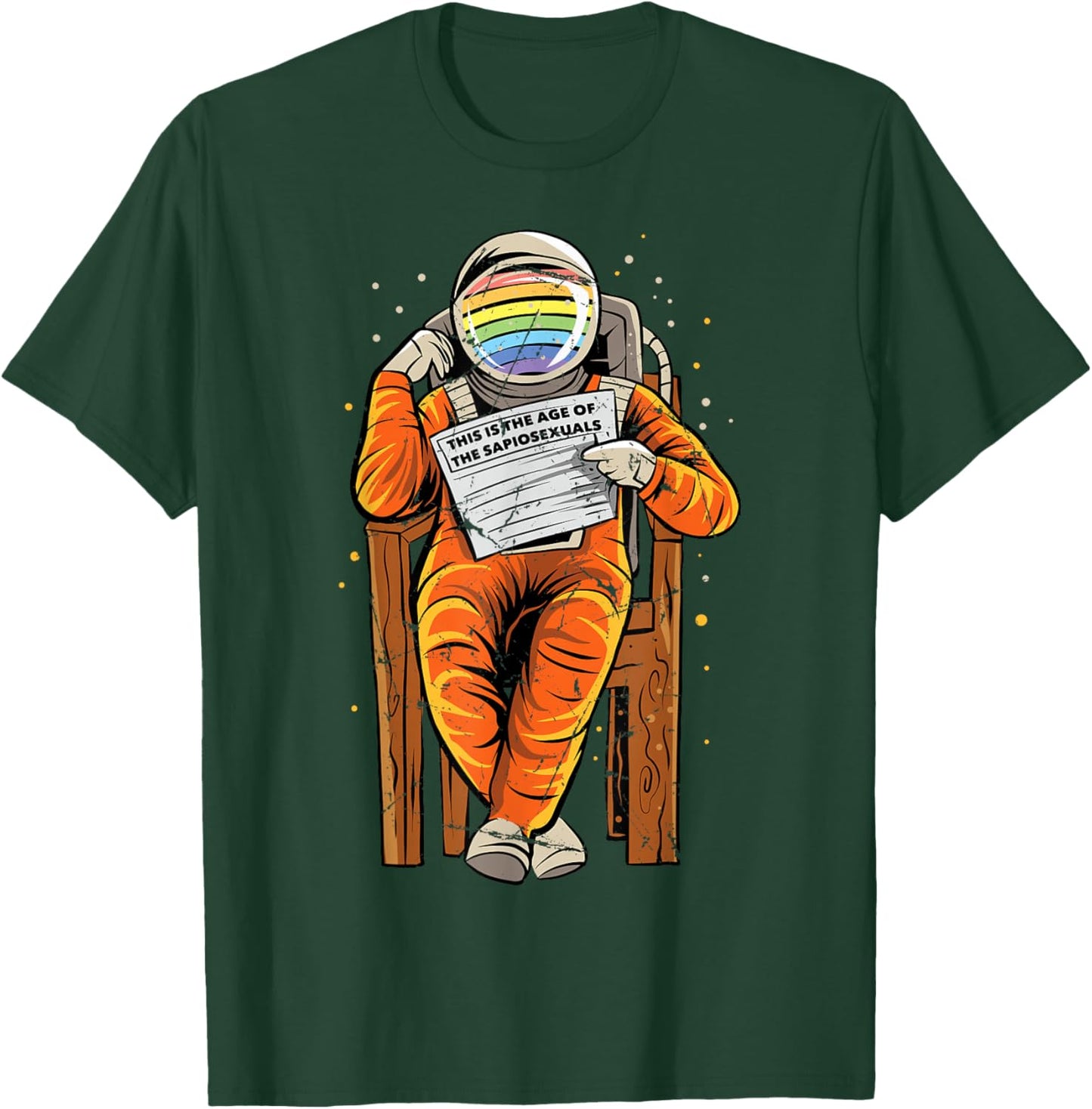 Millennials - This Is The Age Of The Sapiosexuals - Rainbows T-Shirt - T-Shirt | Forest