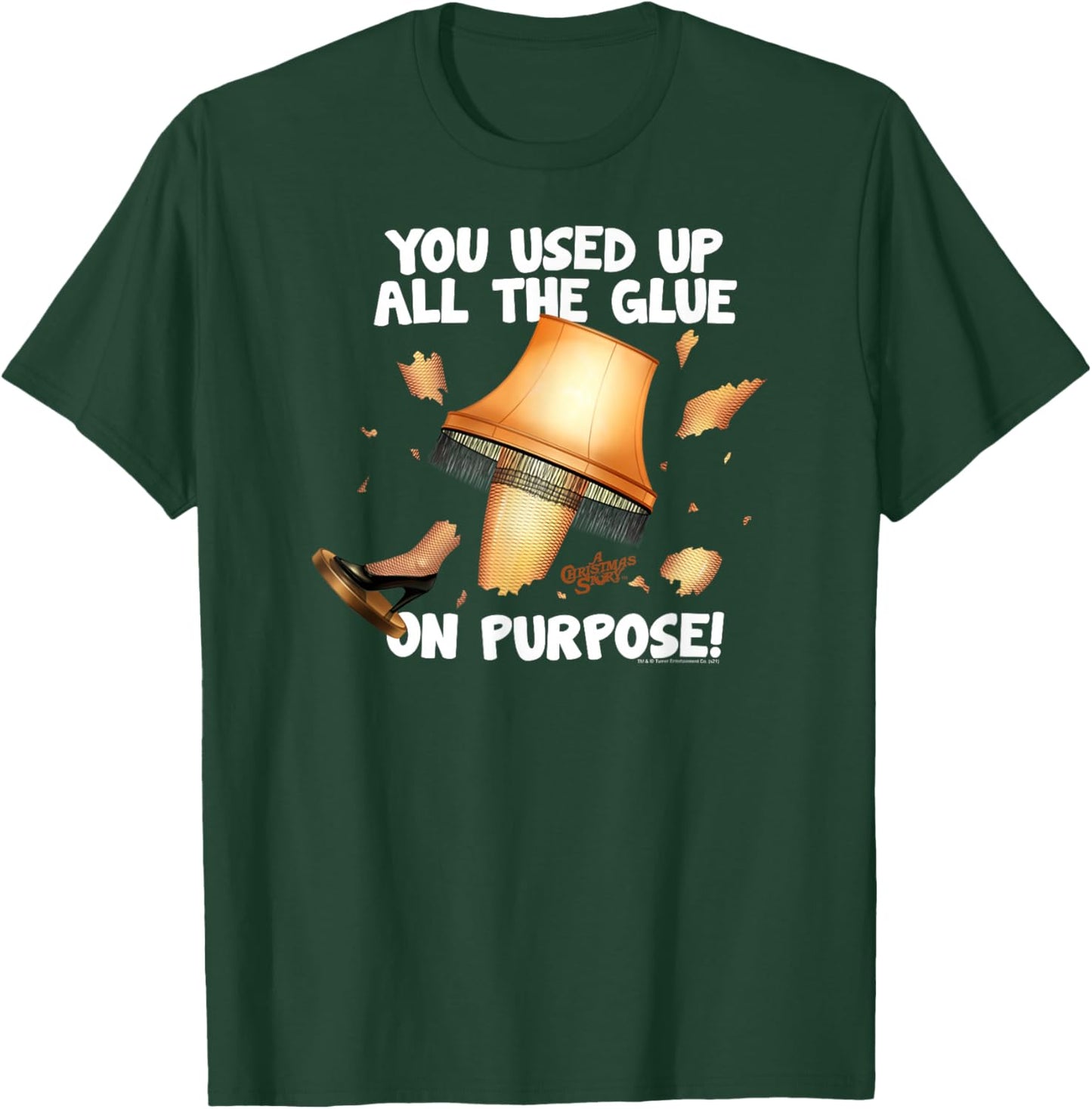 A Christmas Story Used Up All The Glue T-Shirt - T-Shirt | Forest