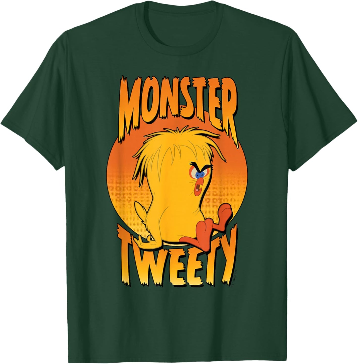 Looney Tunes Halloween Monster Tweety Bird T-Shirt - T-Shirt | Forest