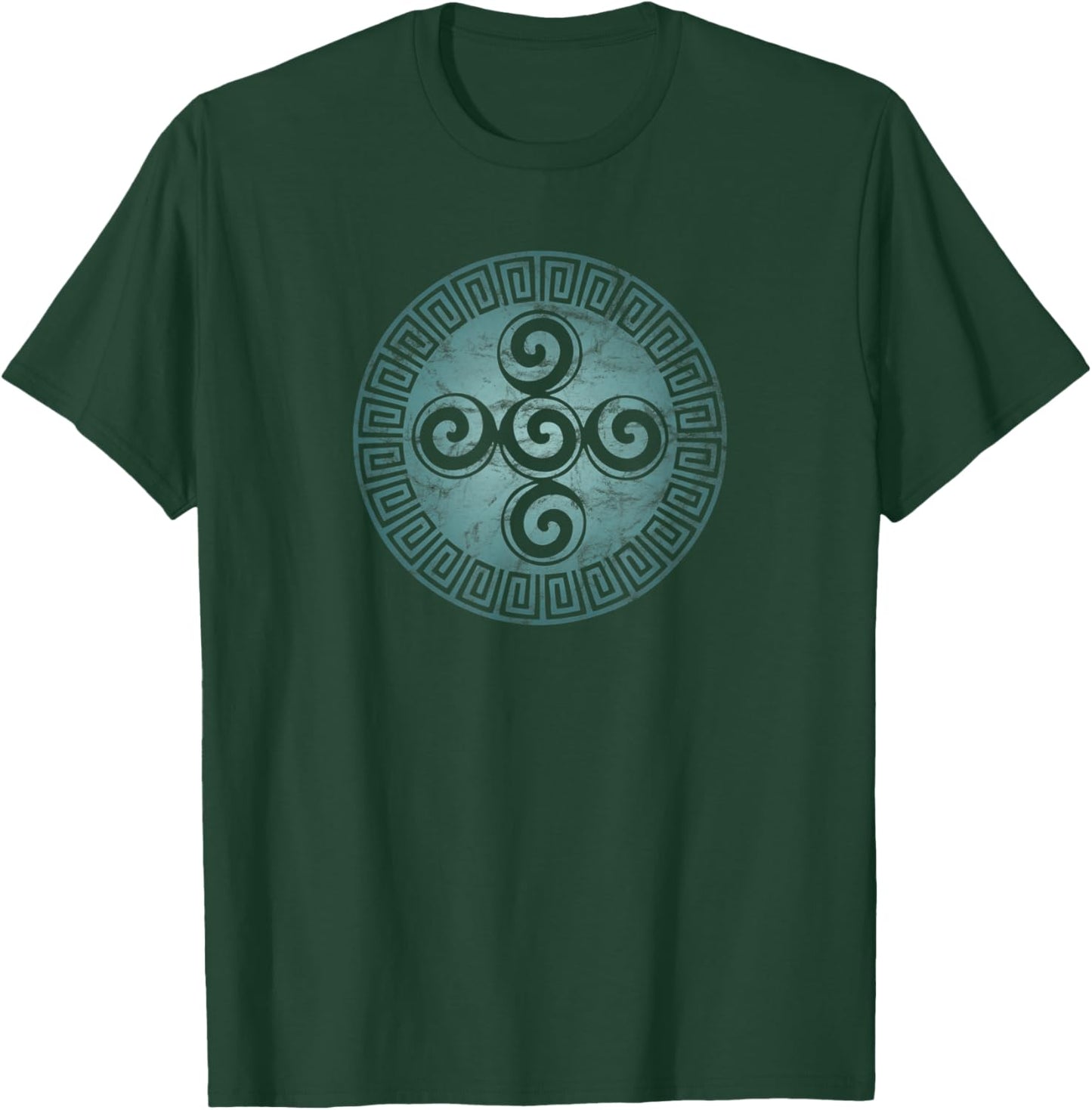 Aztec symbol creation, spiral, universe, god, indians T-Shirt - T-Shirt | Forest