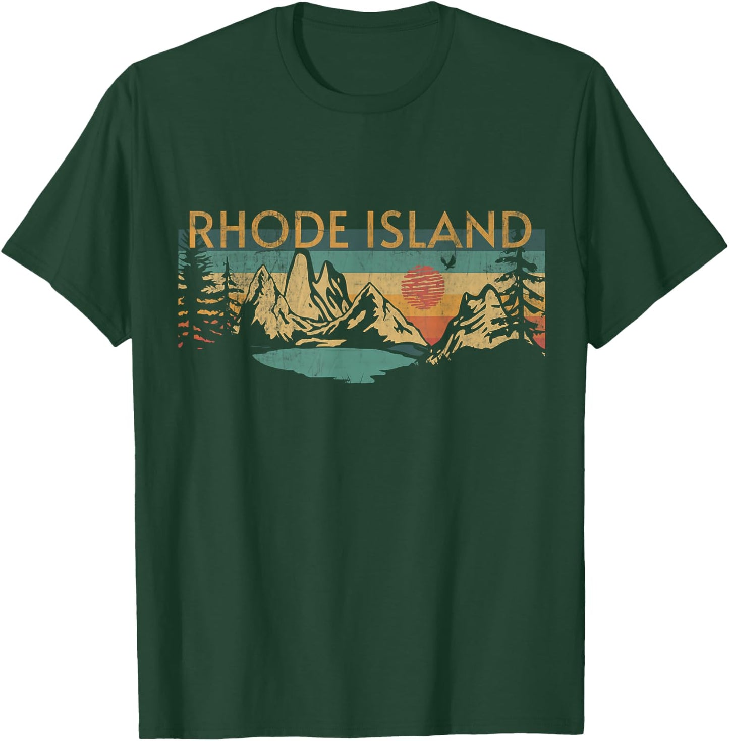Rhode Island T-Shirt - T-Shirt | Forest