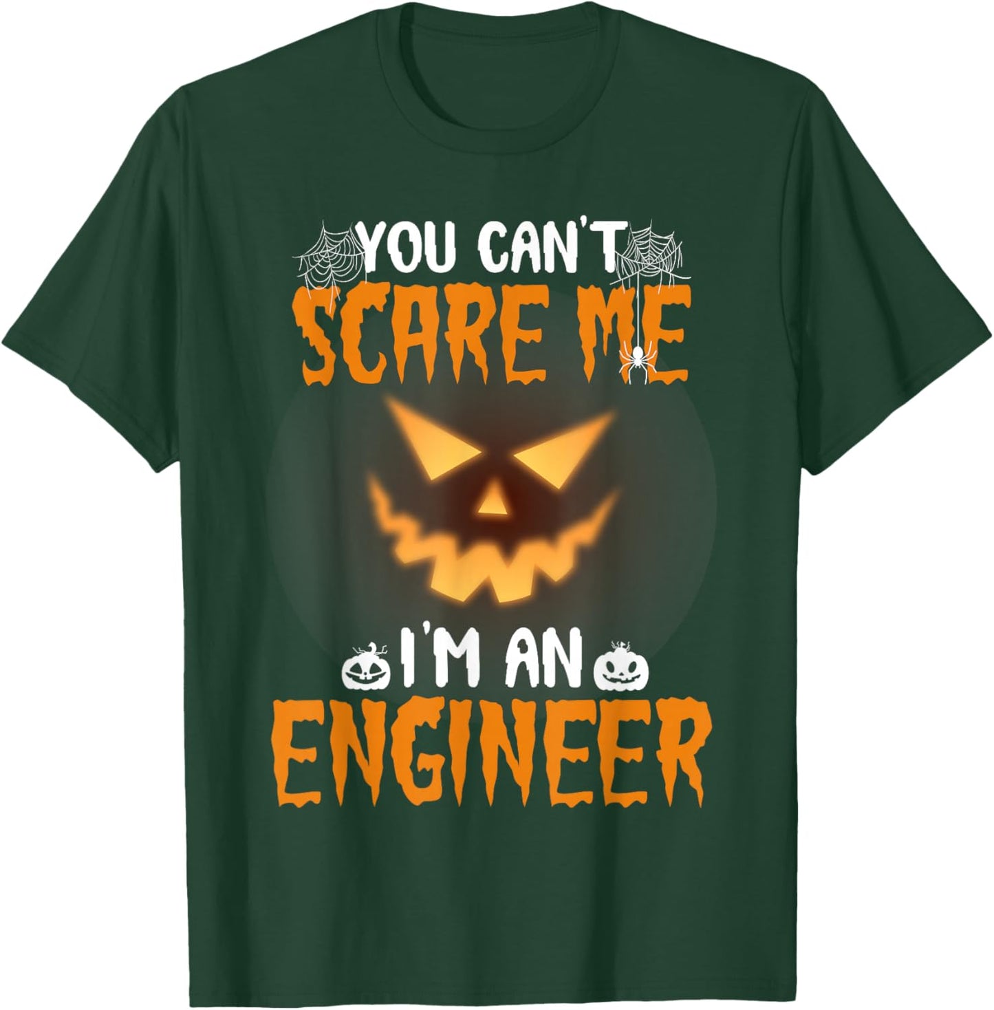 Scary Engineer Costume scary Halloween Spooky Engineer T-Shirt - T-Shirt | Forest