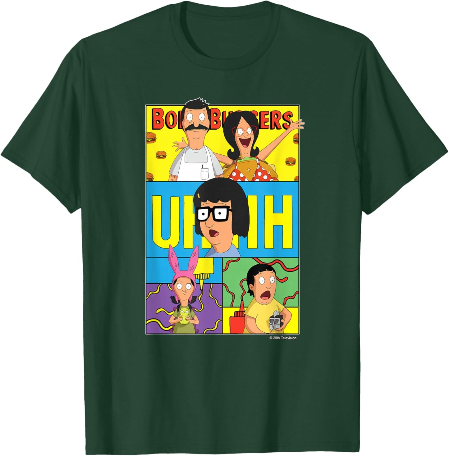 The Bob’s Burgers Movie Bob Linda Tina Louise Gene Uhhh T-Shirt - T-Shirt | Forest