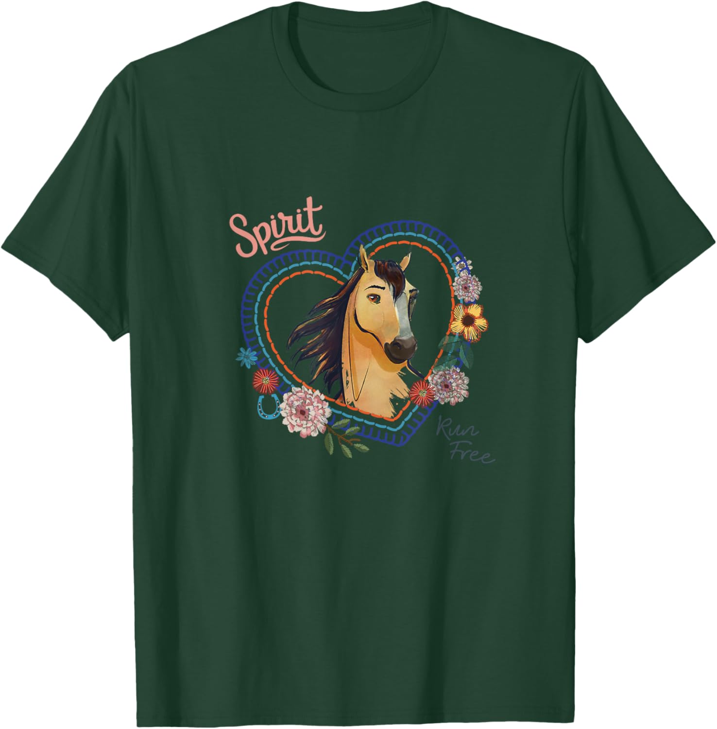 Spirit Riding Free - Spirit Dreams T-Shirt - T-Shirt | Forest