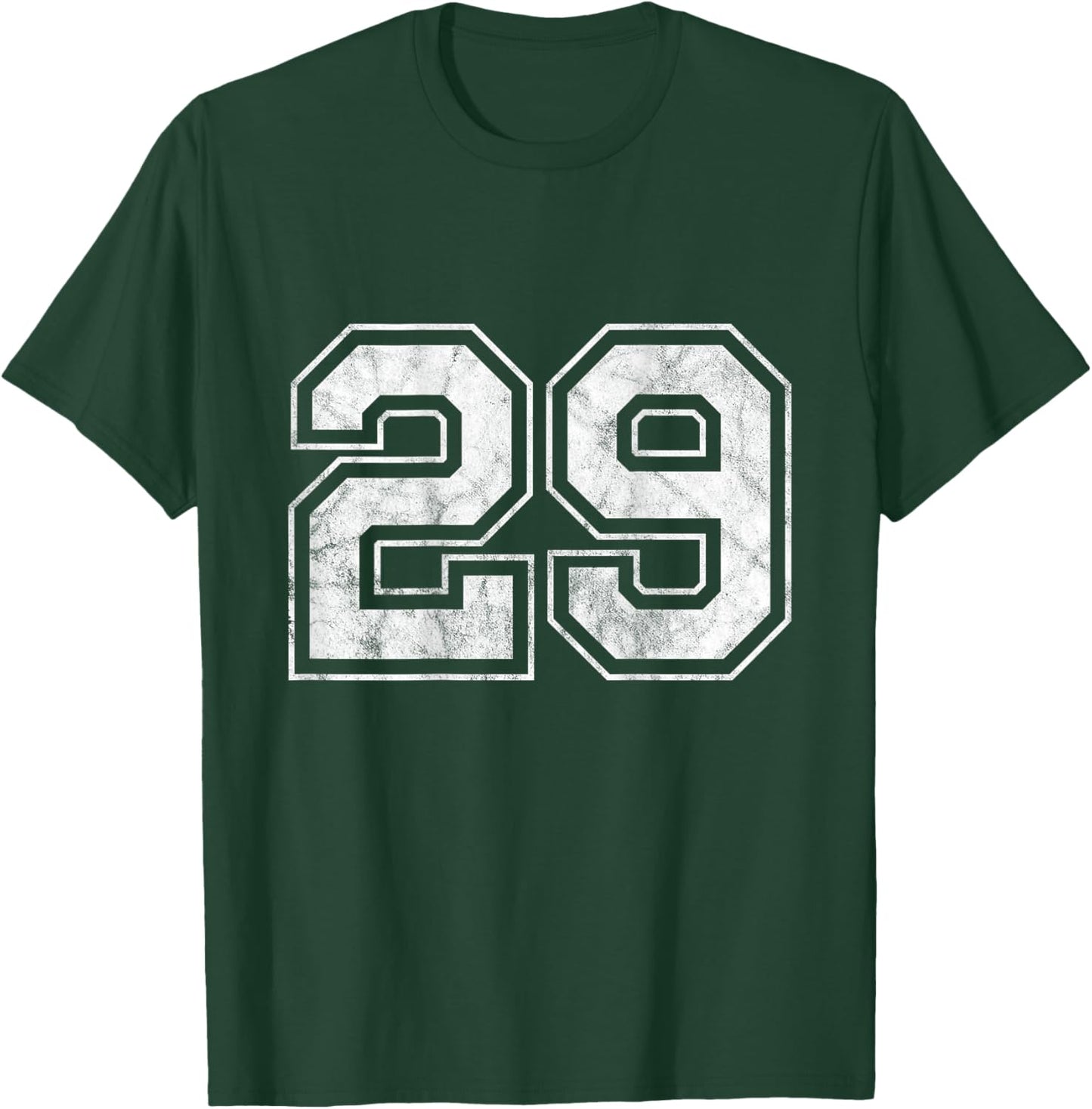 Number 29 on the back T-Shirt - T-Shirt | Forest