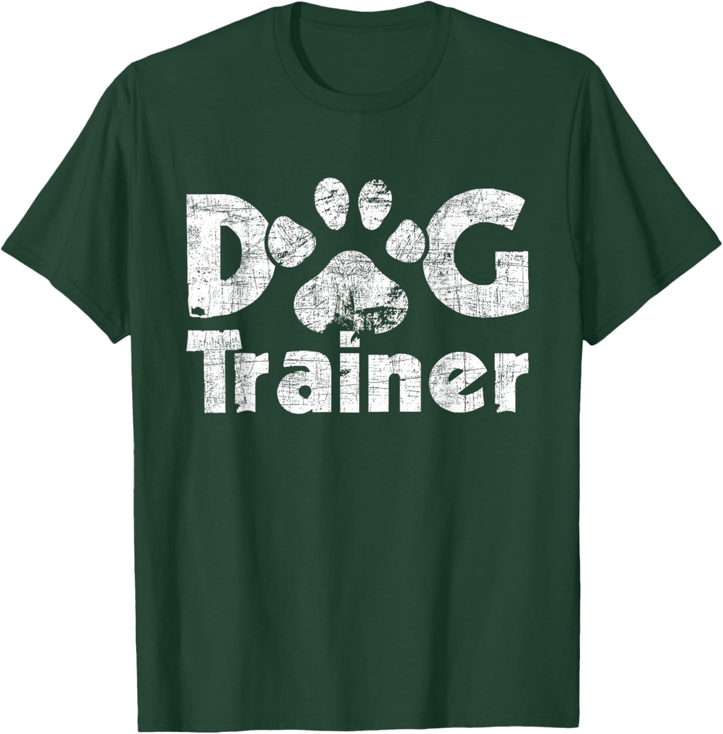 Dog Trainer - Animal Lover Pet Shop Owner Agility Handler T-Shirt - T-Shirt | Forest