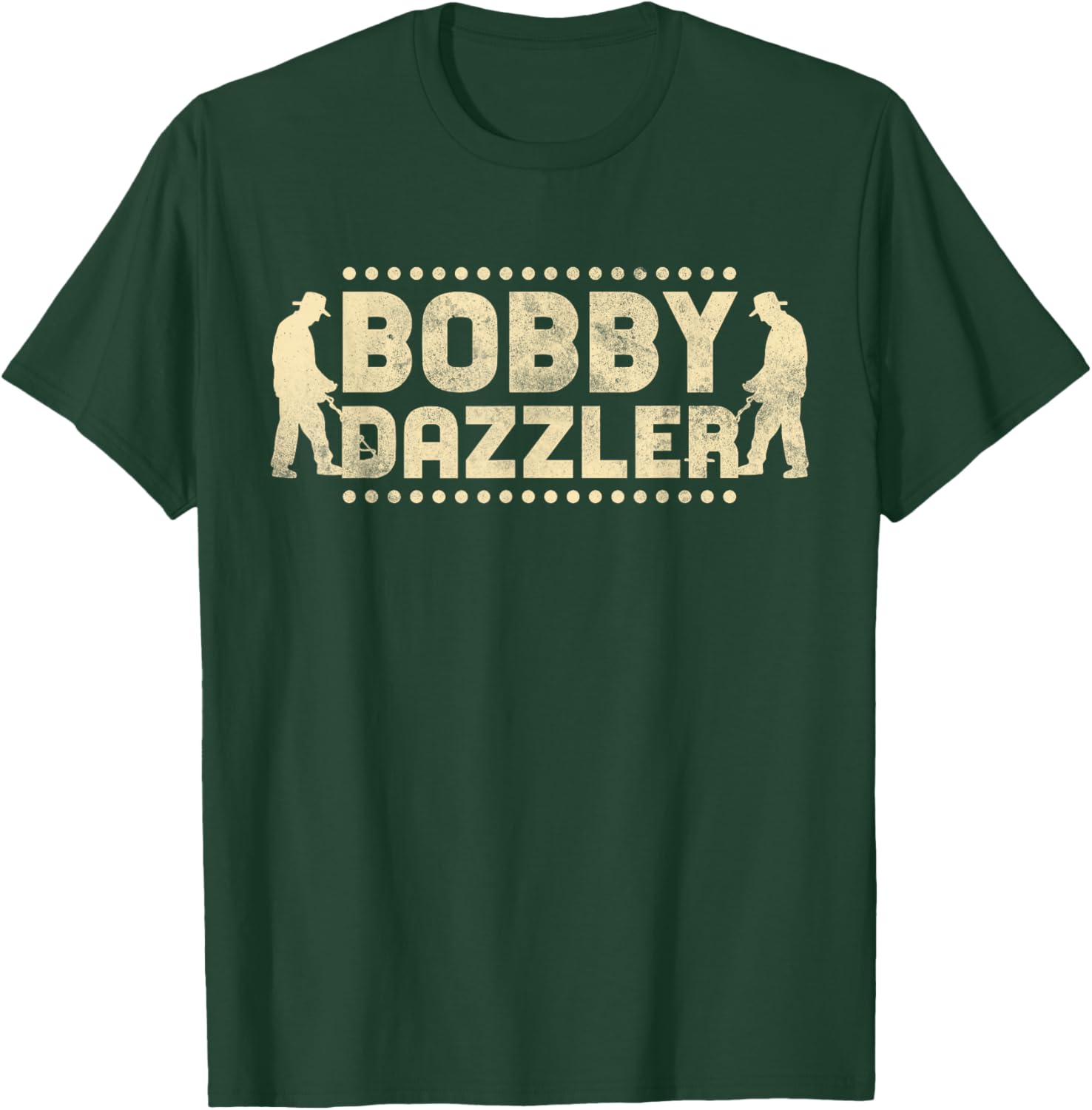Bobby Dazzler, Metal Detecting T-Shirt - T-Shirt | Forest