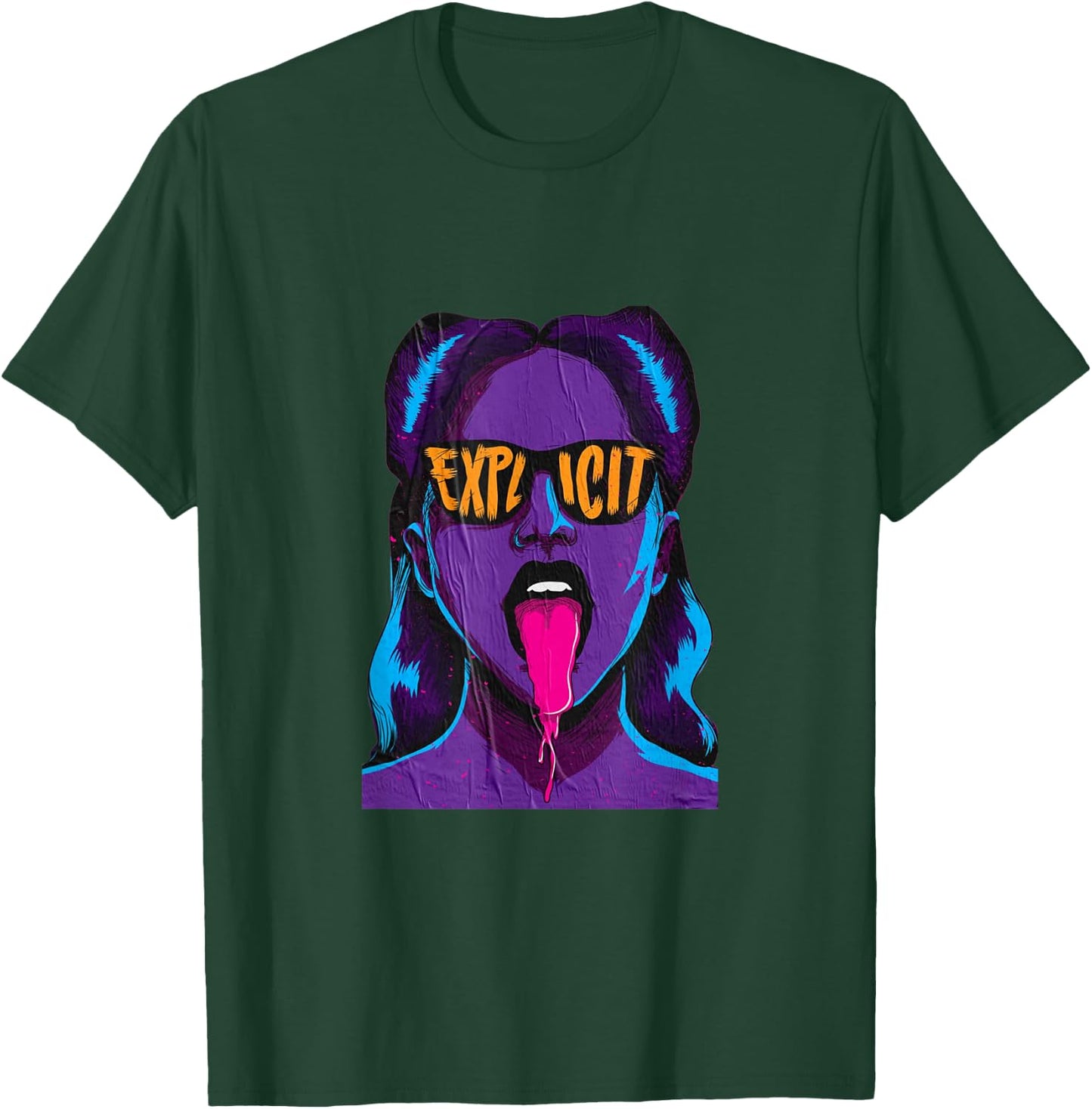 Explicit design T-Shirt - T-Shirt | Forest