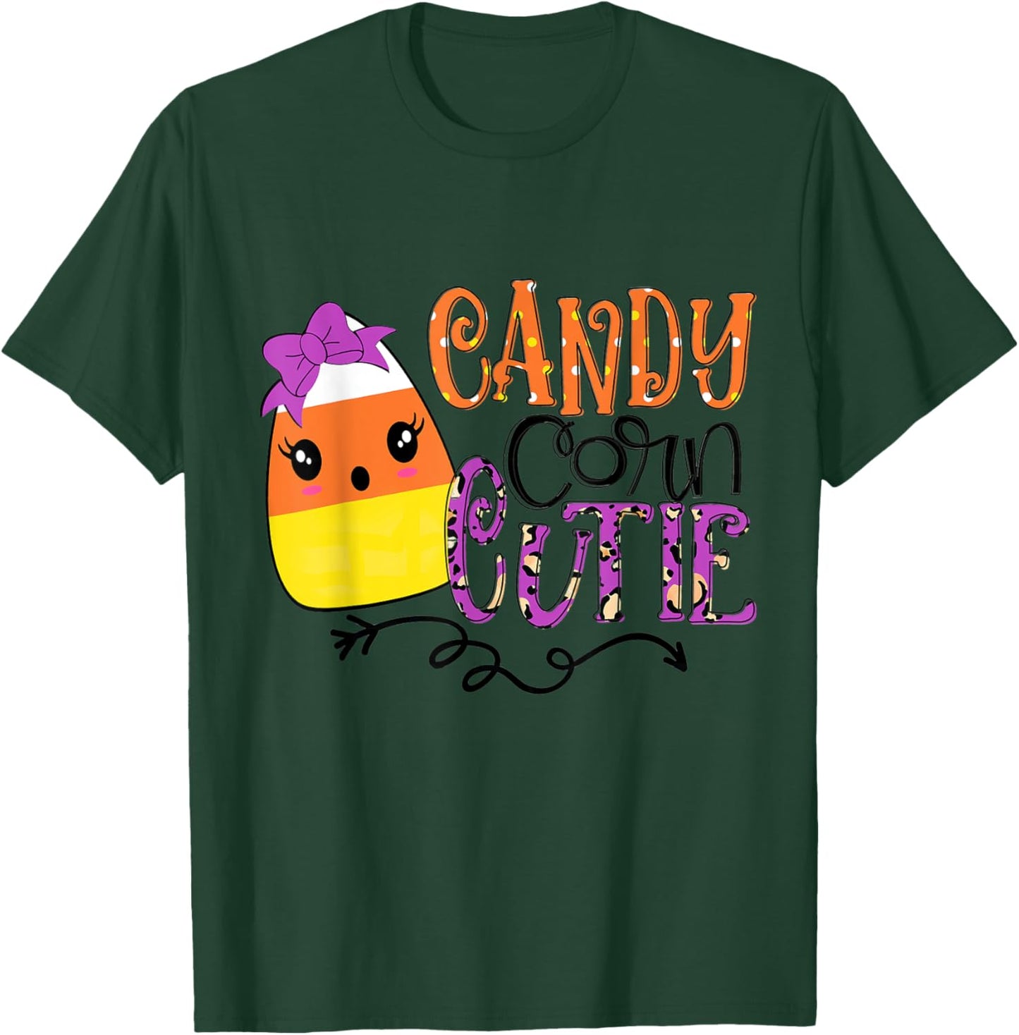 Candy Corn Cute Halloween Costume Men Women Kids T-Shirt - T-Shirt | Forest