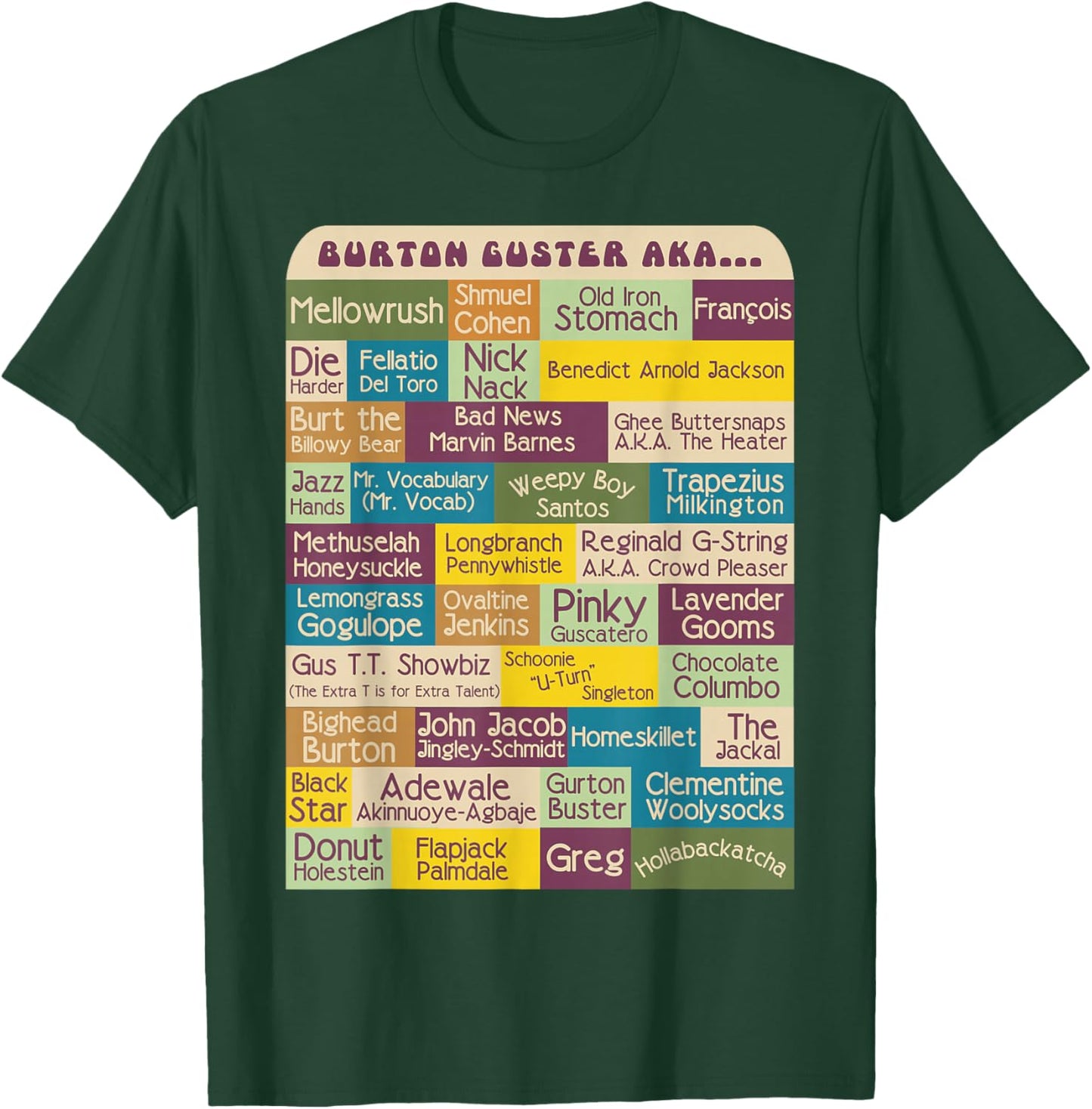 Burton Guster AKA... T-Shirt - T-Shirt | Forest