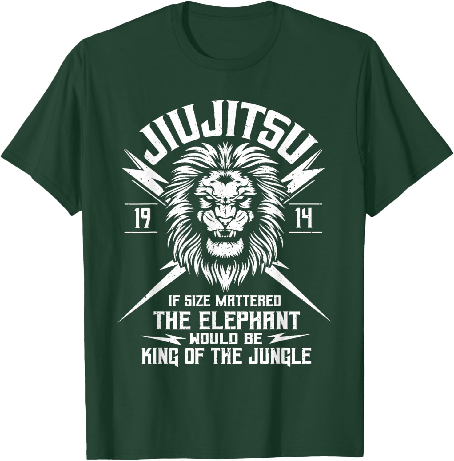 Brazilian Jiu Jitsu and Leo - BJJ and Grappling T-Shirt - T-Shirt | Forest