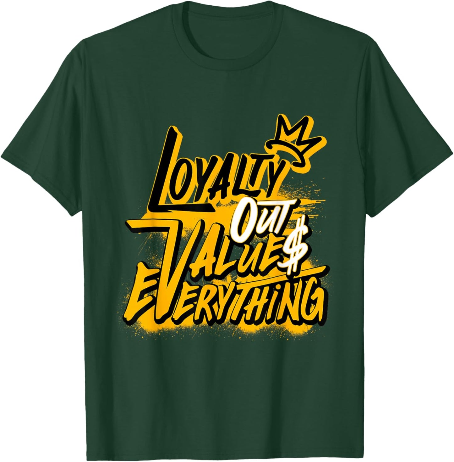 Retro Del Sol 13s Loyalty Out Value Dripping 13 Del Sol T-Shirt - T-Shirt | Forest