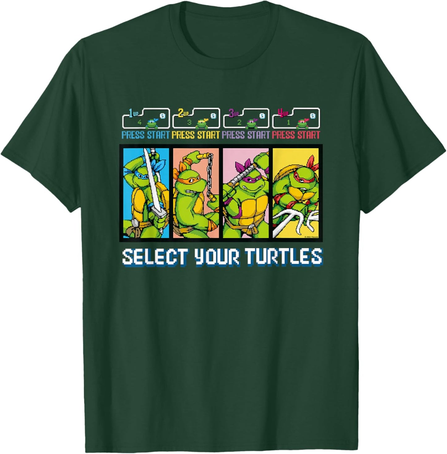 Teenage Mutant Ninja Turtles Select Your Turtles T-Shirt - T-Shirt | Forest