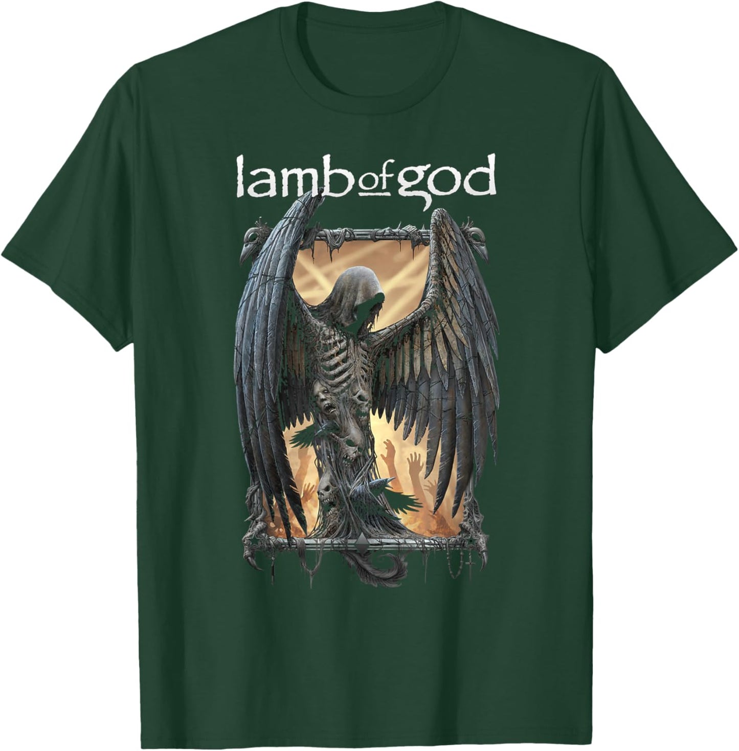 Lamb of God – Winged Death T-Shirt - T-Shirt | Forest