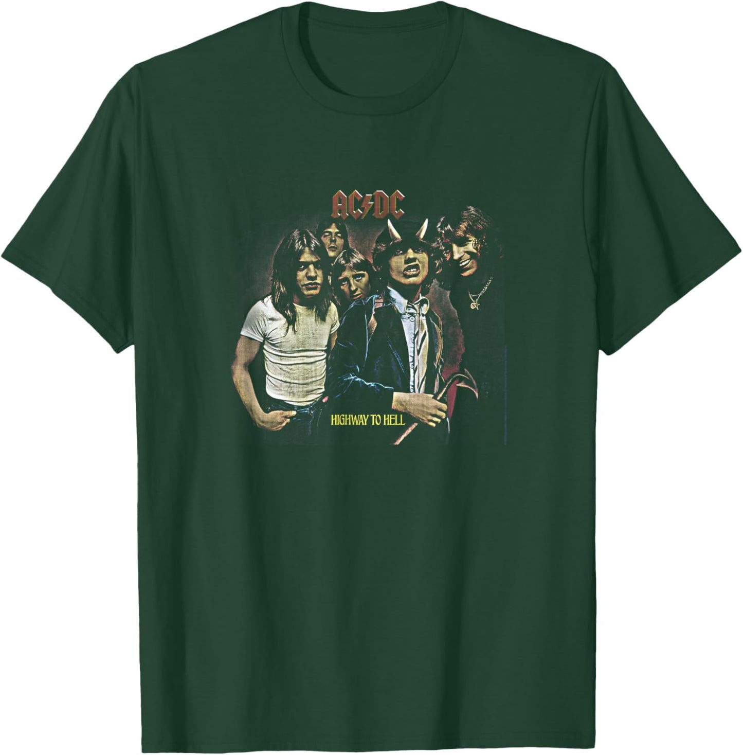 AC/DC - Highway to Hell Album Artwork T-Shirt - T-Shirt | Forest