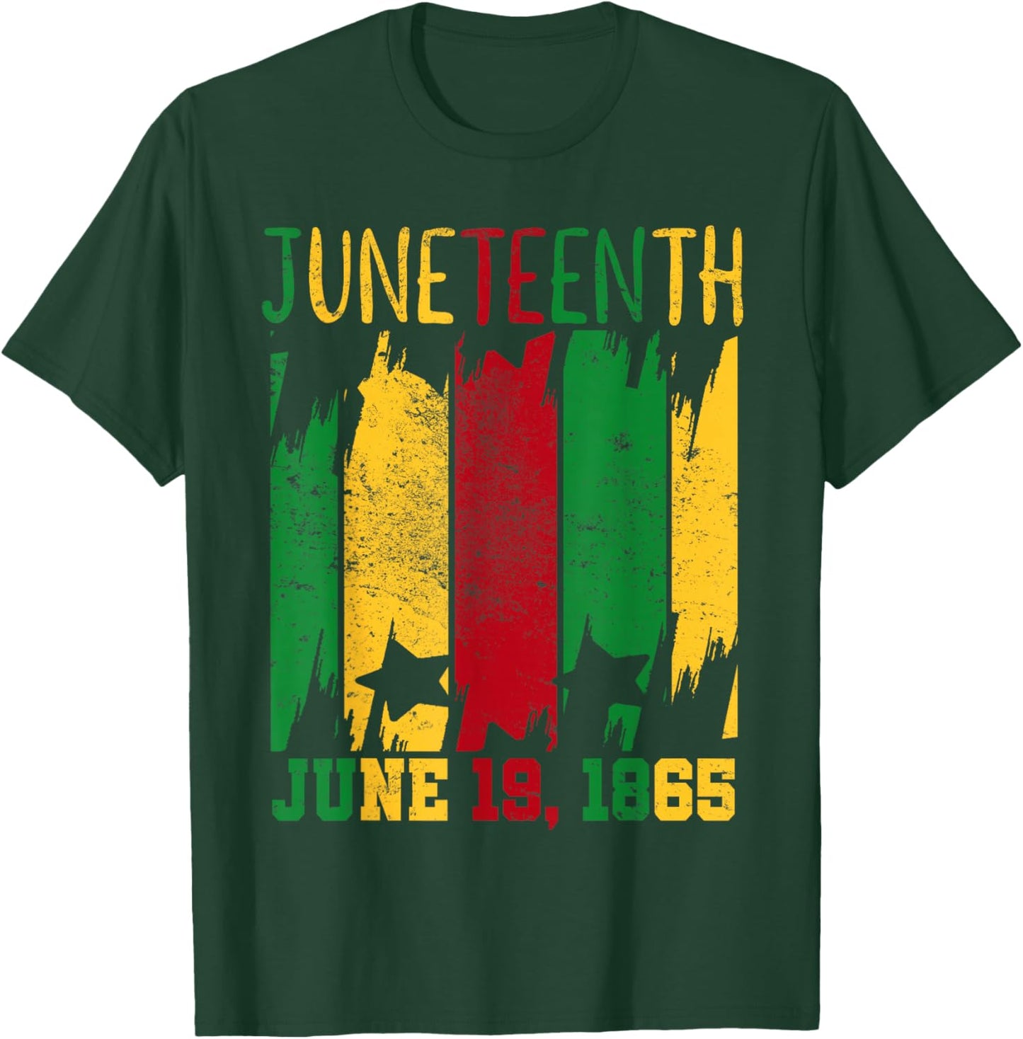 Juneteenth June 19th 1865 Juneteenth Freedom Day Small T-Shirt - T-Shirt | Forest