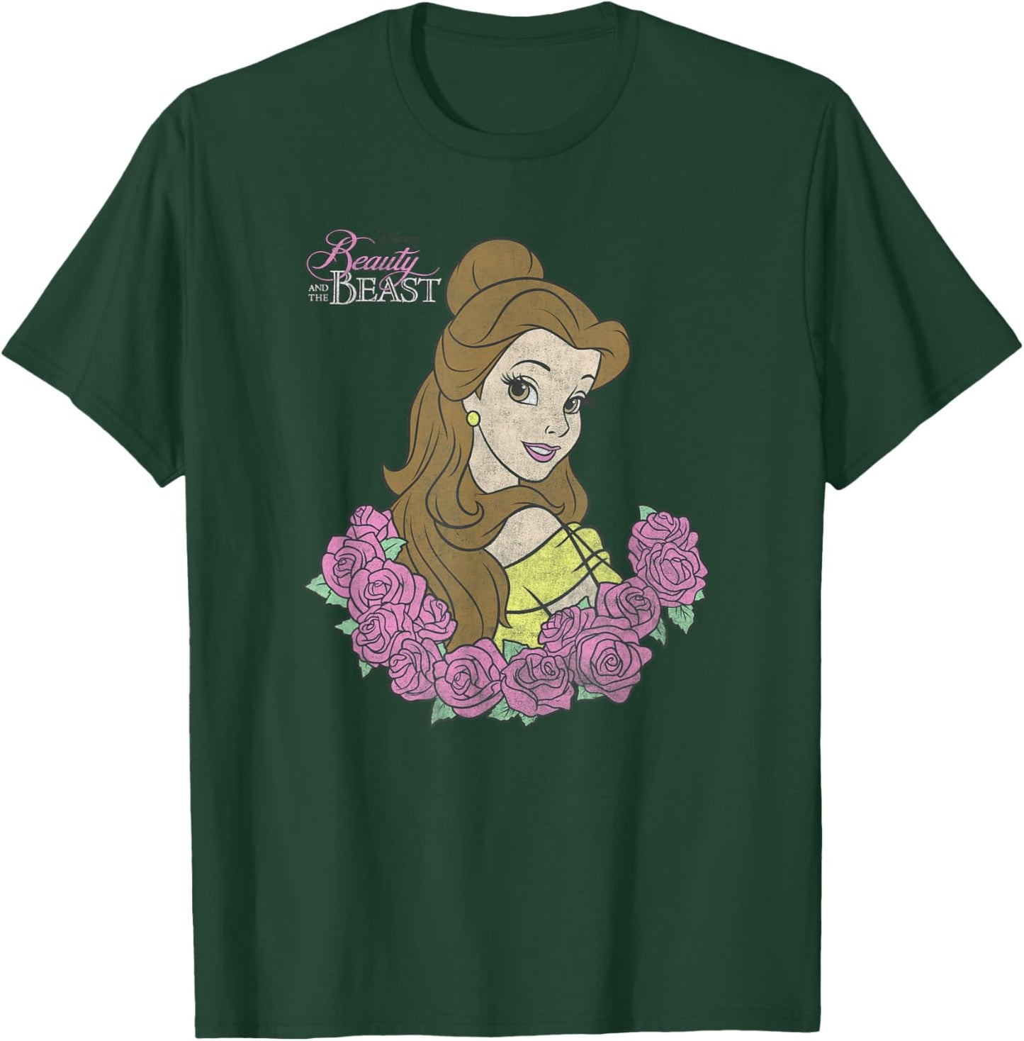 Disney Beauty and the Beast Belle Classic Portrait T-Shirt - T-Shirt | Forest