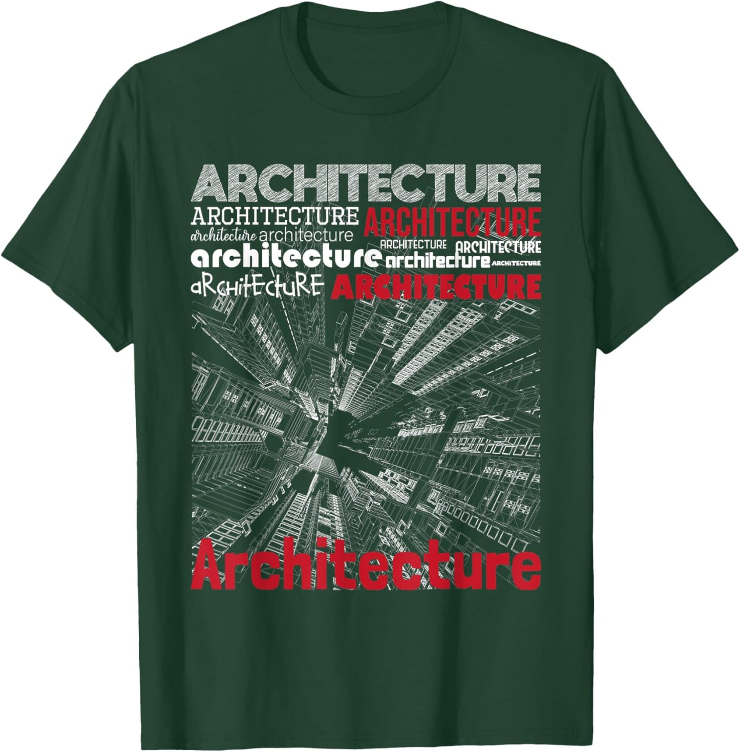 Architecture - Architectural Engineer Design Planner Builder T-Shirt - T-Shirt | Forest
