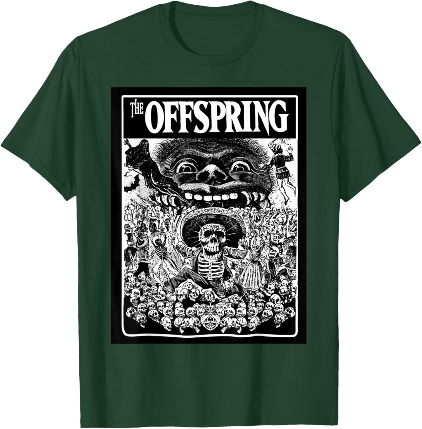 The Offspring Official Crowd Logo T-Shirt - T-Shirt | Forest