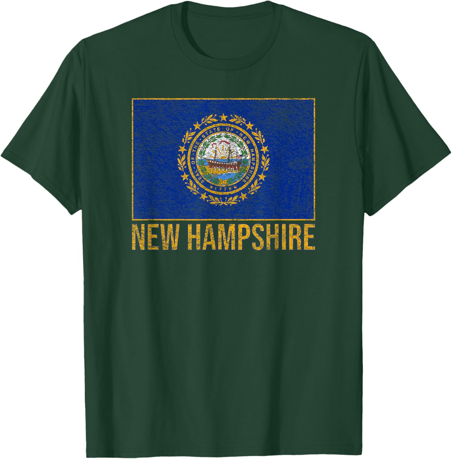 Hamshire State Flag. T-Shirt - T-Shirt | Forest