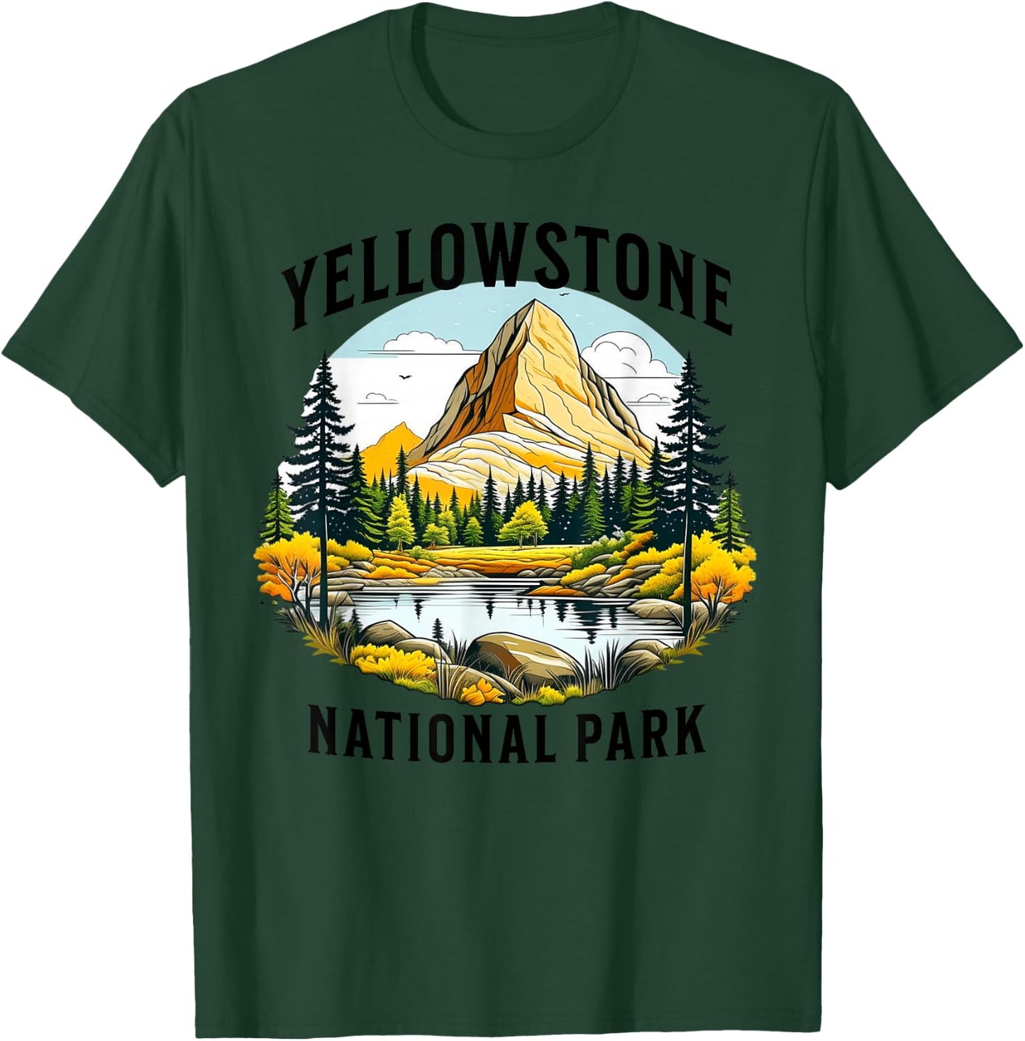 Yellowstone National Park T-Shirt - T-Shirt | Forest