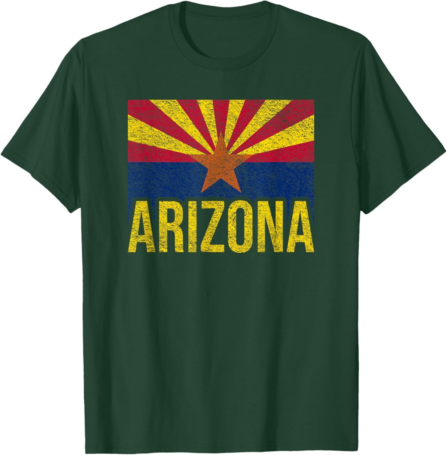 State of Arizona Phoenix Flag T-Shirt - T-Shirt | Forest