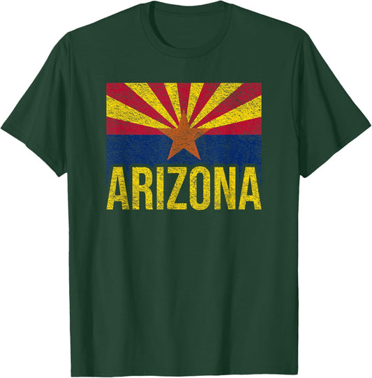 State of Arizona Phoenix Flag T-Shirt - T-Shirt | Forest