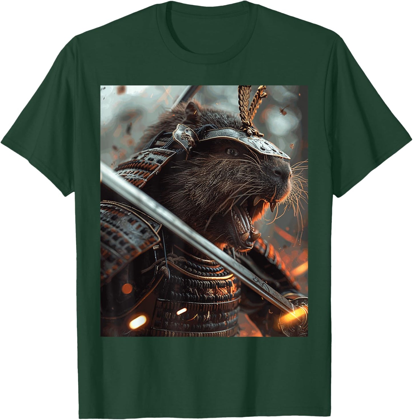 Funny Graphic Capybara T-Shirt - T-Shirt | Forest