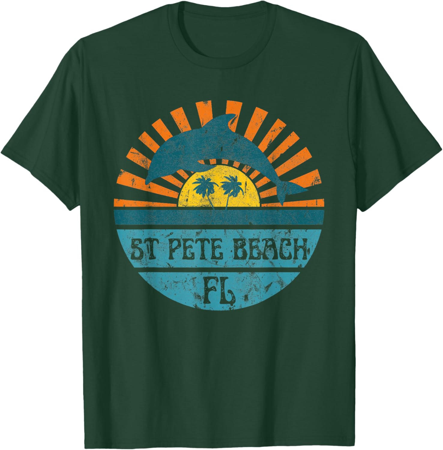 St. Pete Beach T-Shirt - T-Shirt | Forest