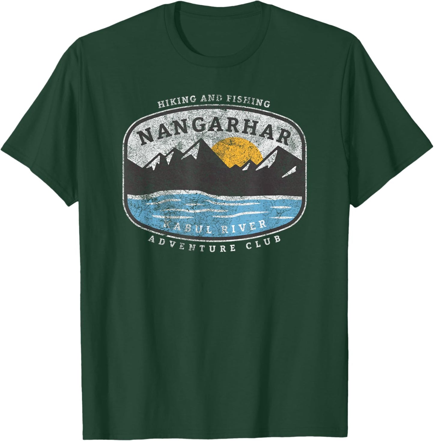 American Marauder: Nangahar Afghanistan Camping T-Shirt - T-Shirt | Forest