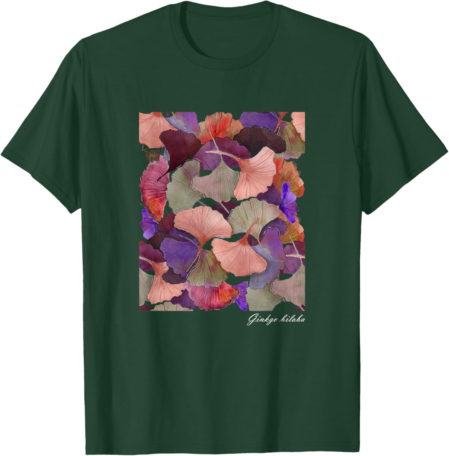 Ginkgo biloba festival leaves T-Shirt - T-Shirt | Forest